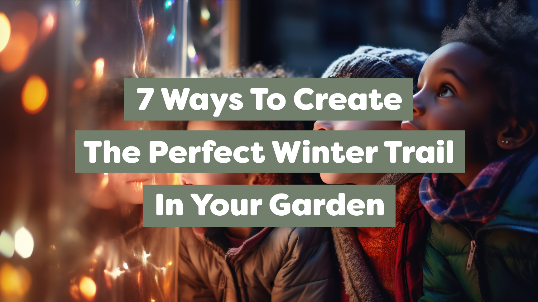 7 Ways to Create a Winter Trail in Your Garden