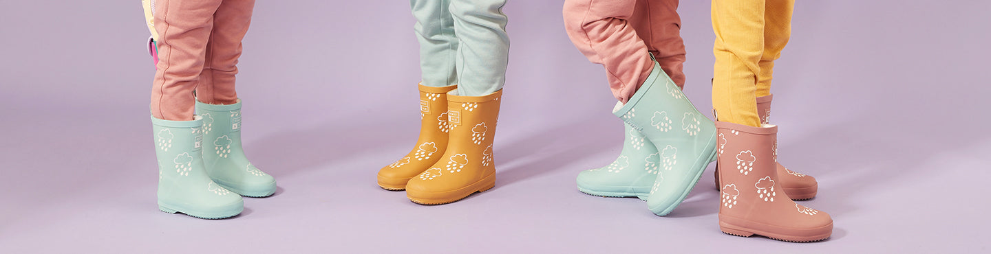 Teddy Fleece Lined Wellies
