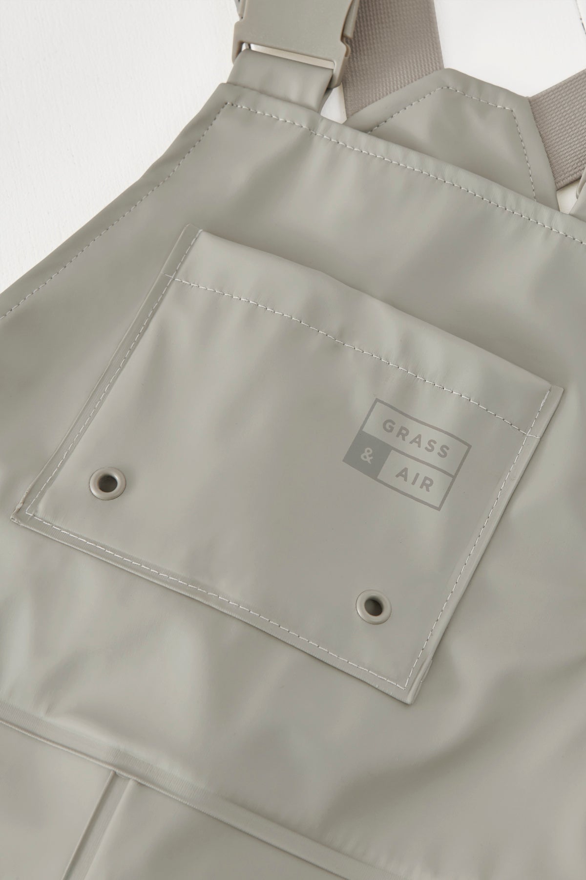 Geothermal Grey Waterproof Dungarees