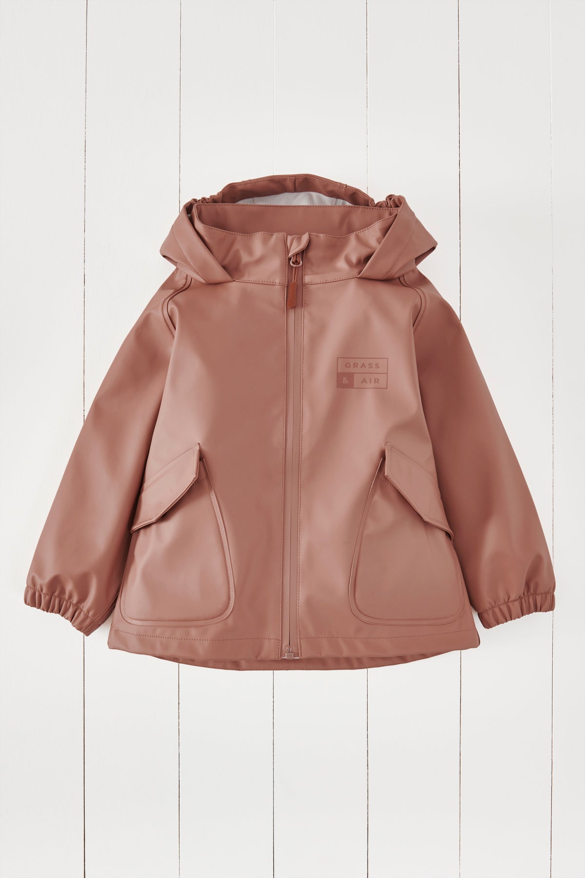 Waterproof Girls Rain Coat Rose Rainster Jacket - Main Image