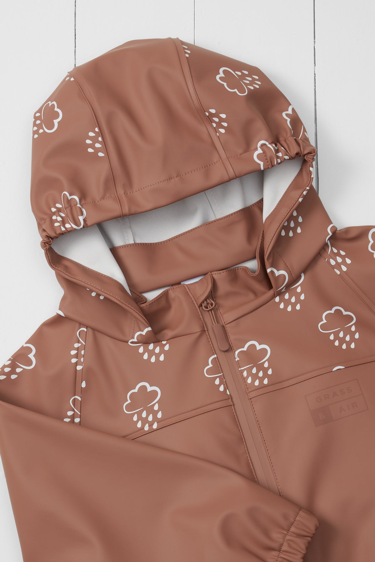 Rose Colour-Changing Rain Jacket