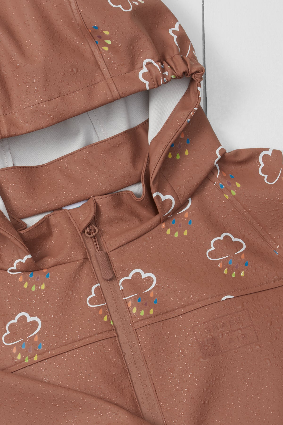 Rose Colour-Changing Rain Jacket