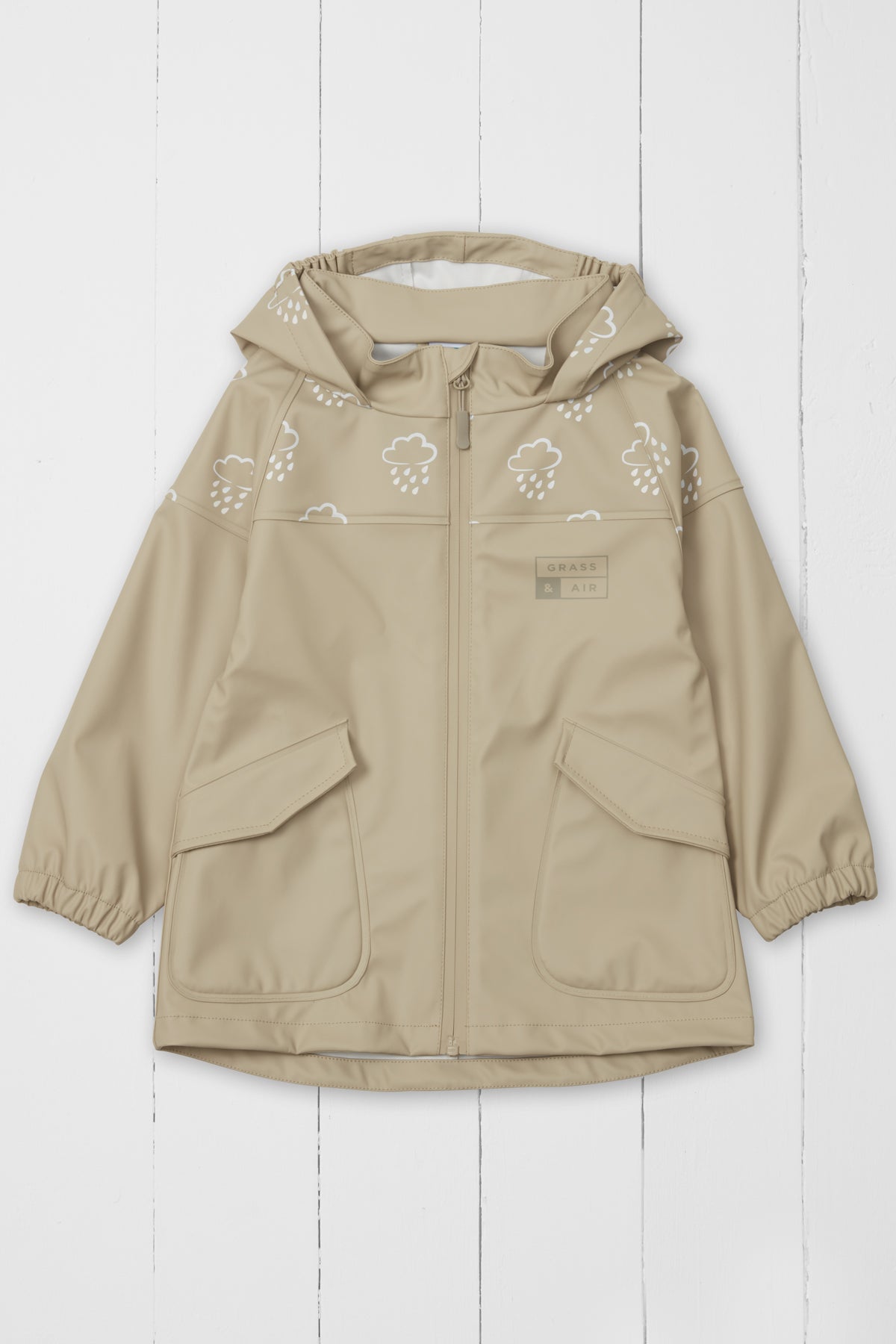 Stone Colour-Changing Rain Jacket