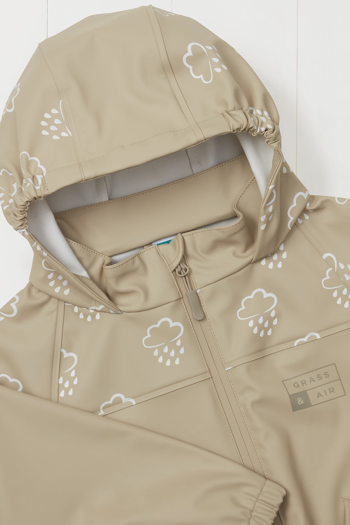 Stone Colour-Changing Rain Jacket