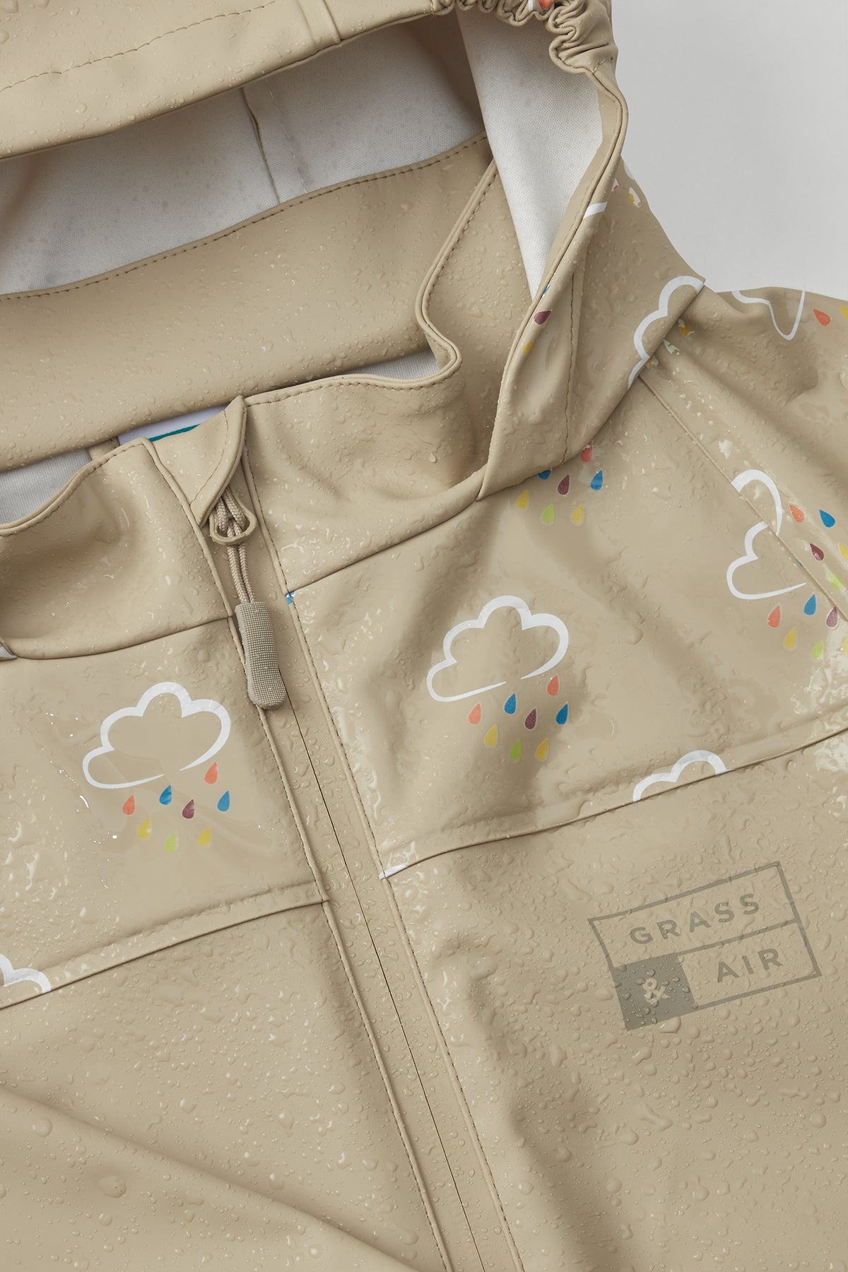 Stone Colour-Changing Rain Jacket