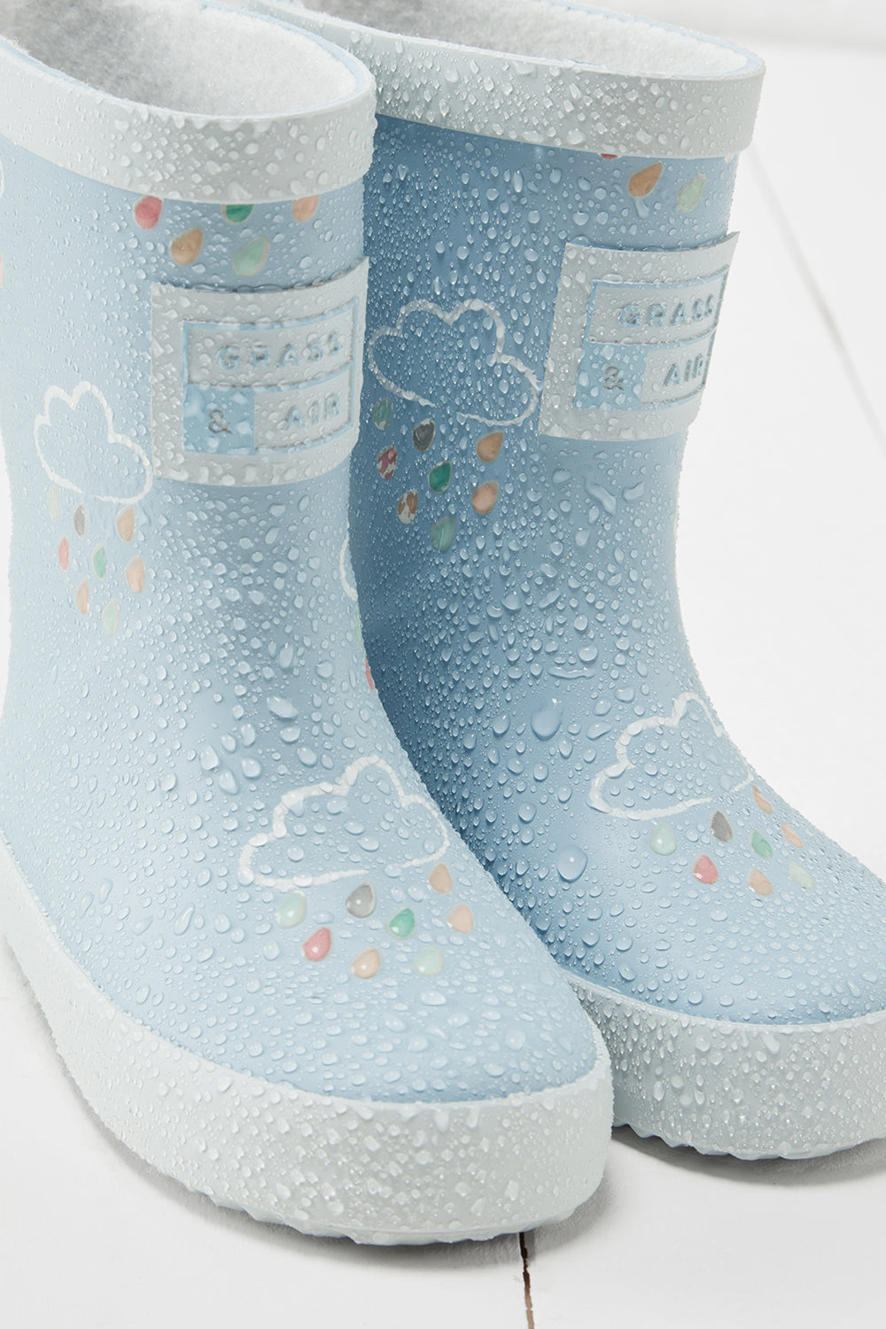 Kids Ice Blue Colour-Revealing Wellies
