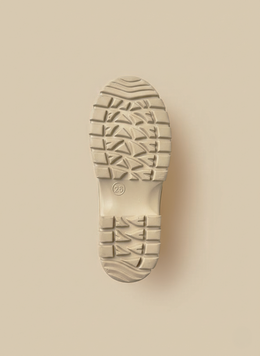 Stone Colour-Changing Chunky Sole Shortie Welly