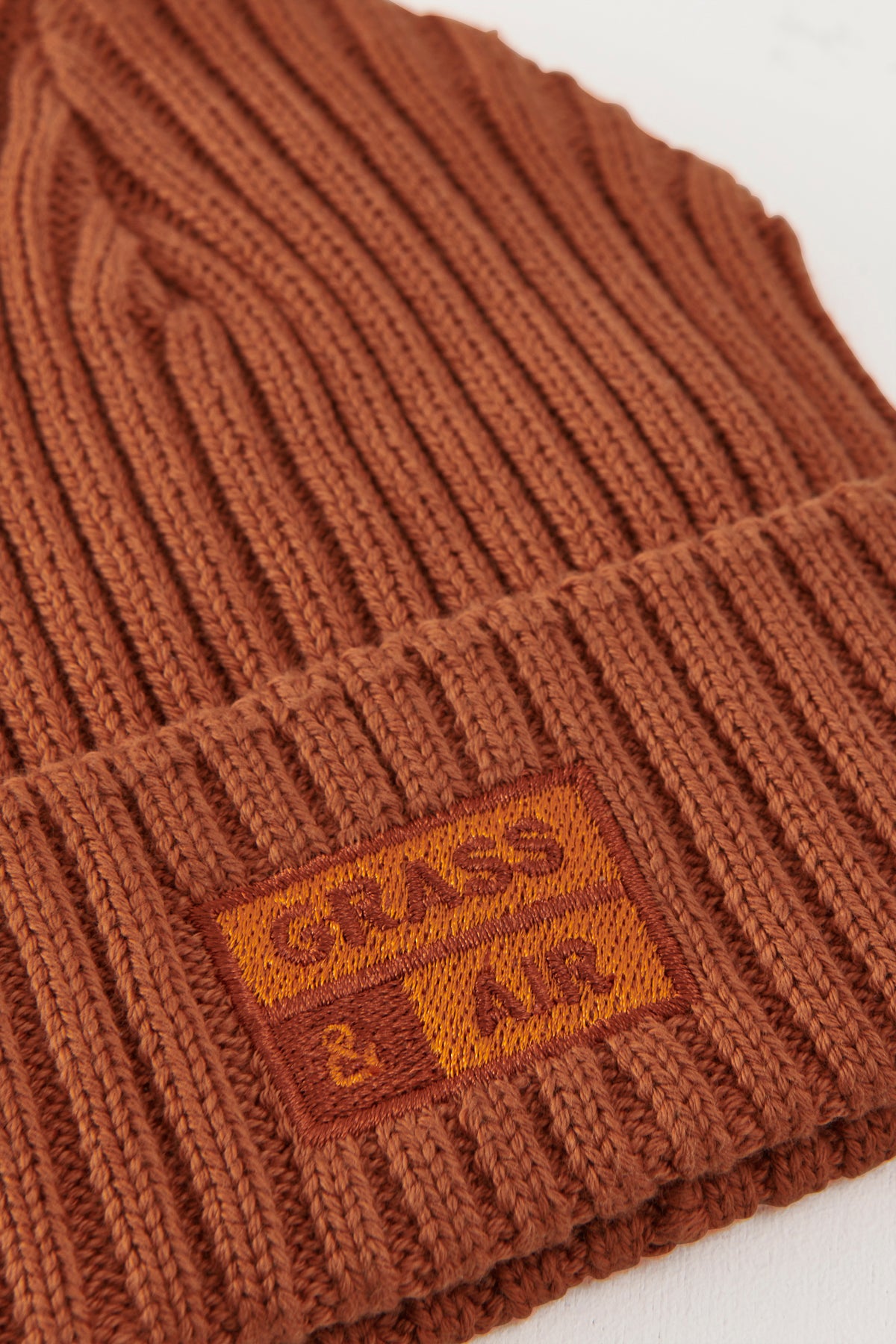 Burnt Orange Beanie Hat