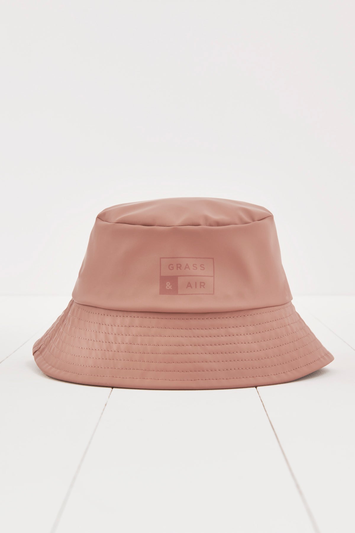 Rose PU Bucket Hat