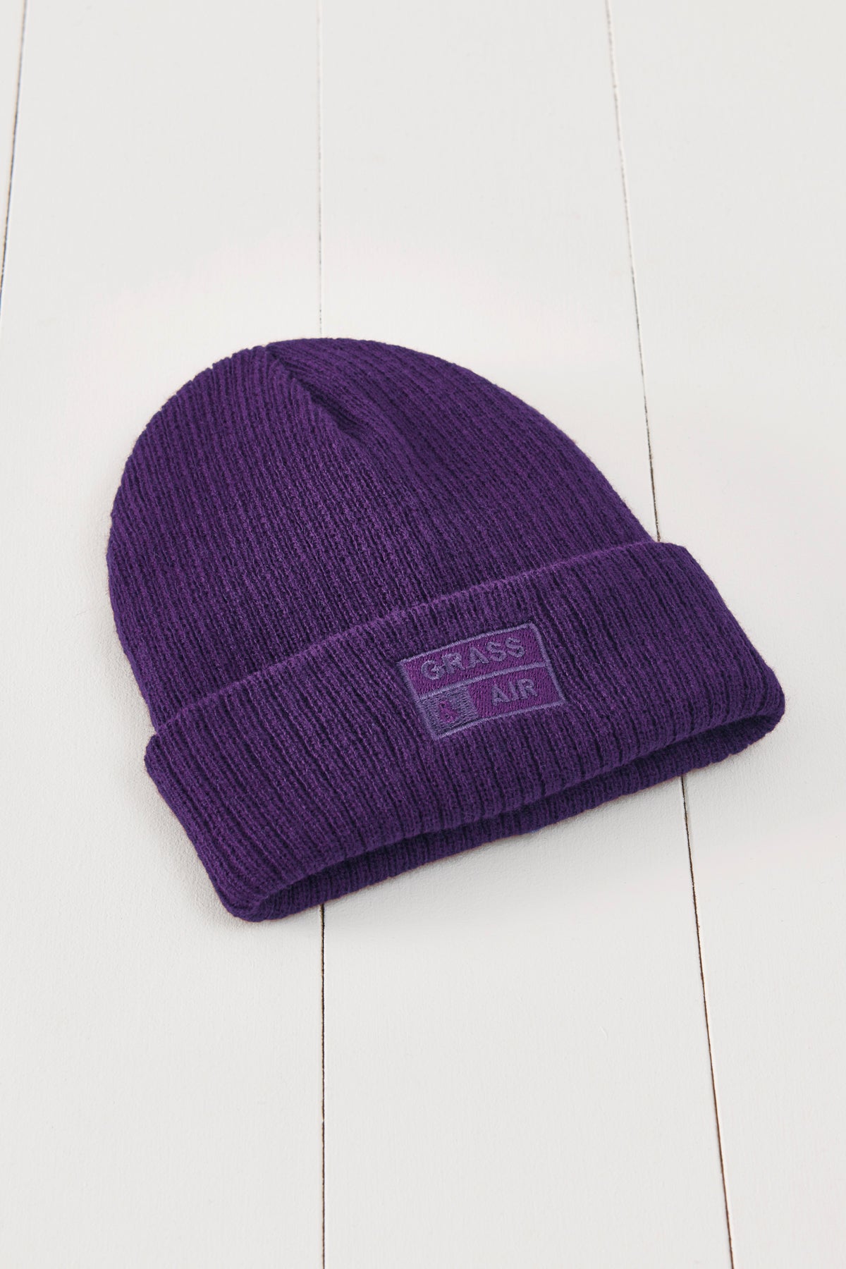 Amethyst Purple Beanie Hat - Main Image