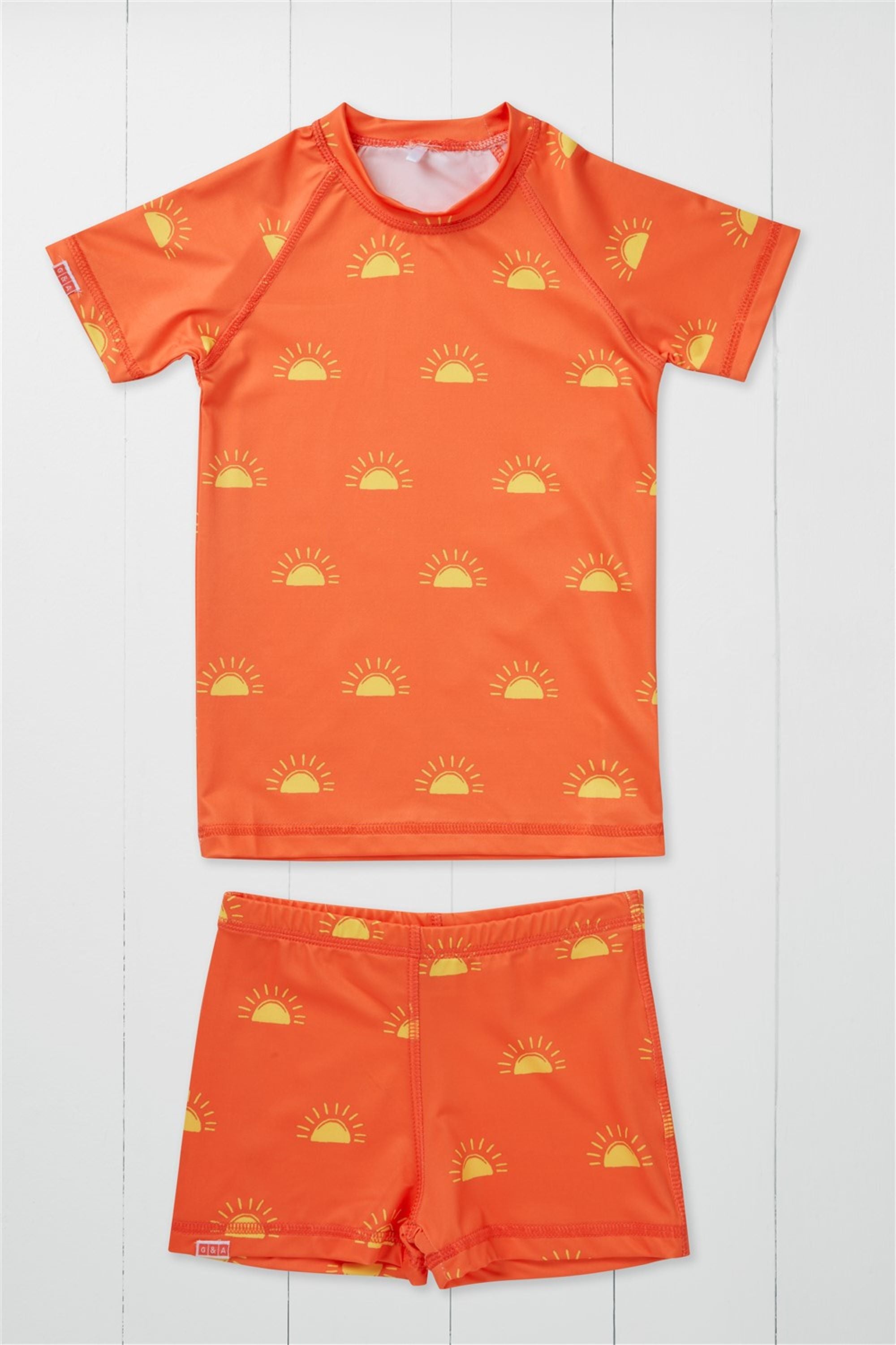 Sun Print Kids Rash Vest