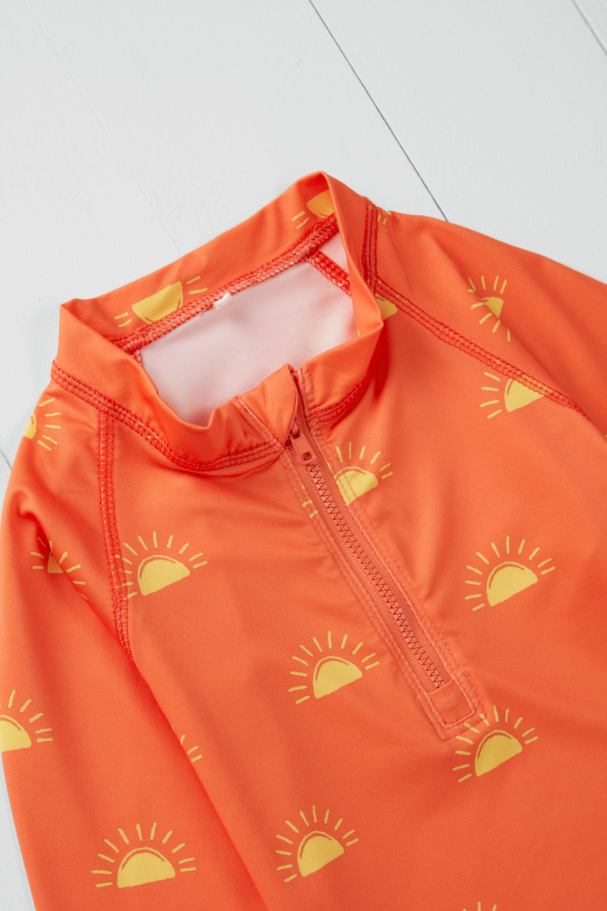 Sun Print Kids Long Sleeve Rash Vest