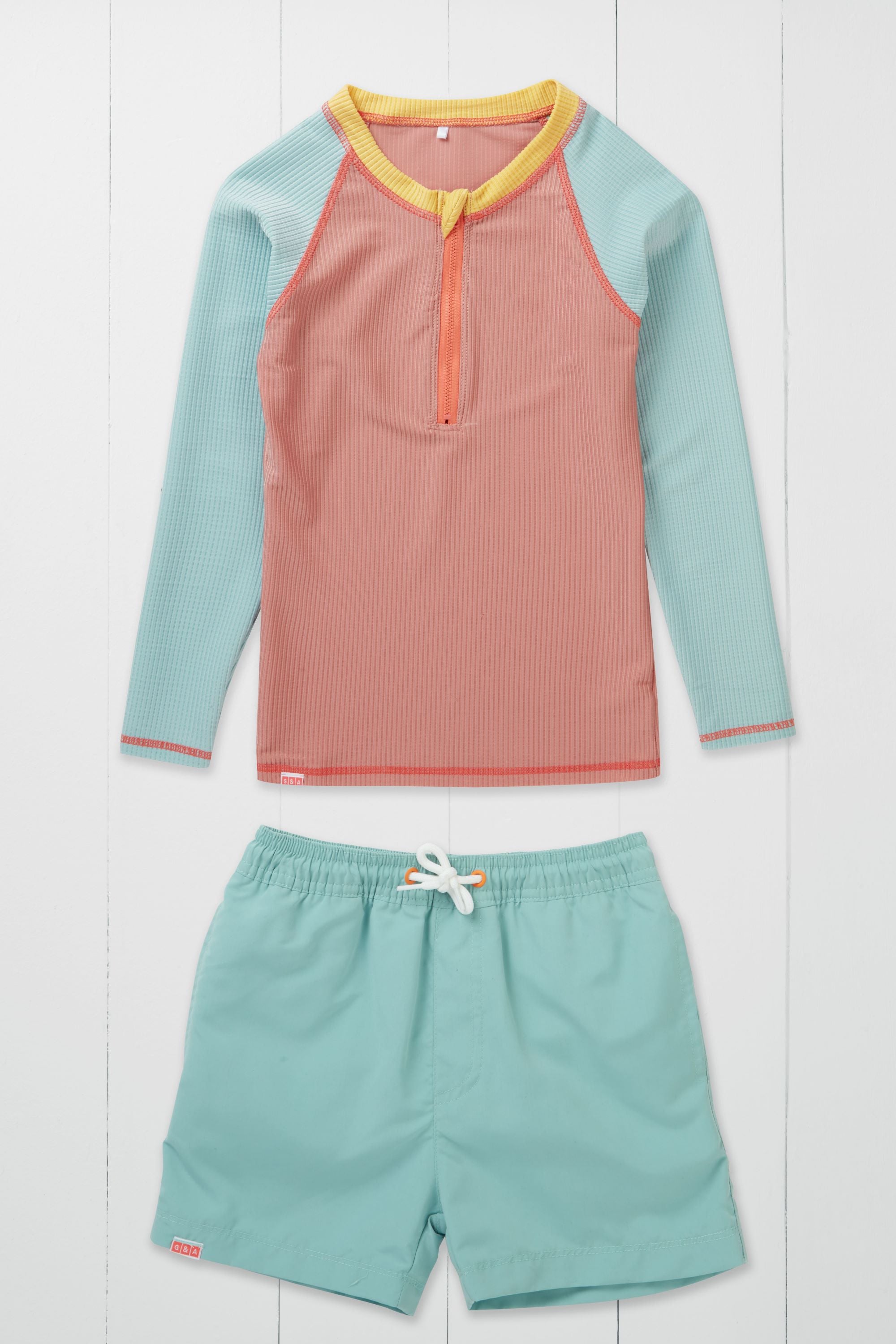 Pistachio Swim Shorts