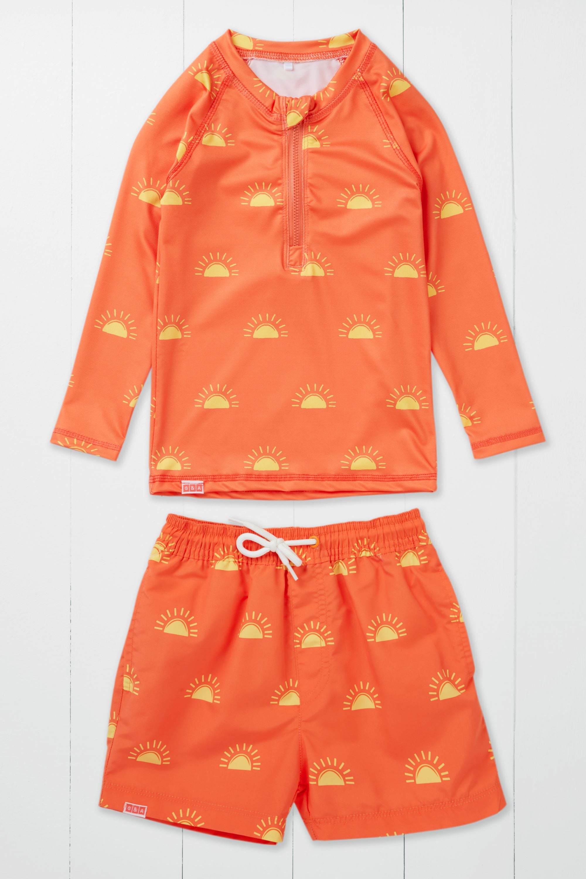 Sun Print Swim Shorts