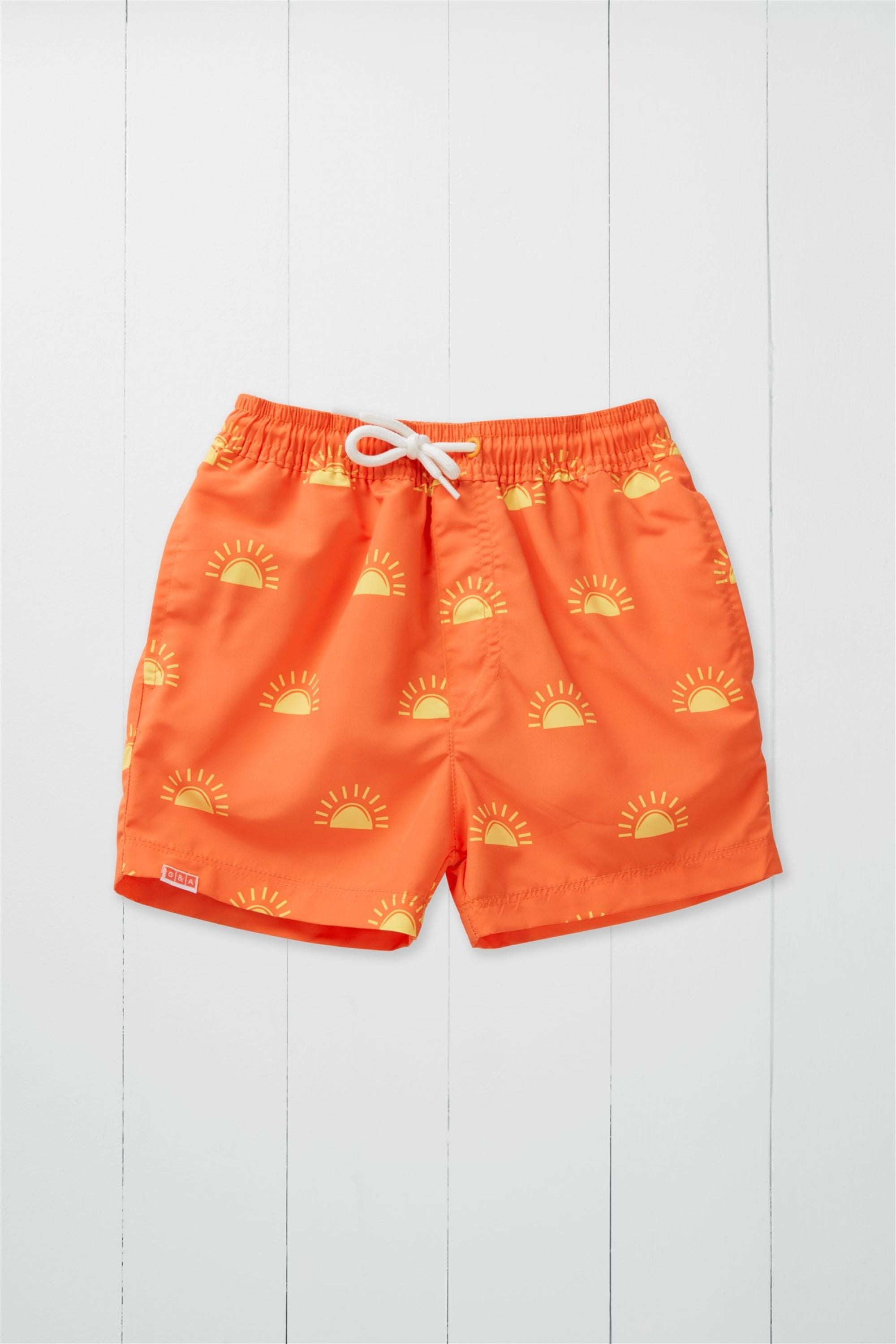 Sun Print Swim Shorts