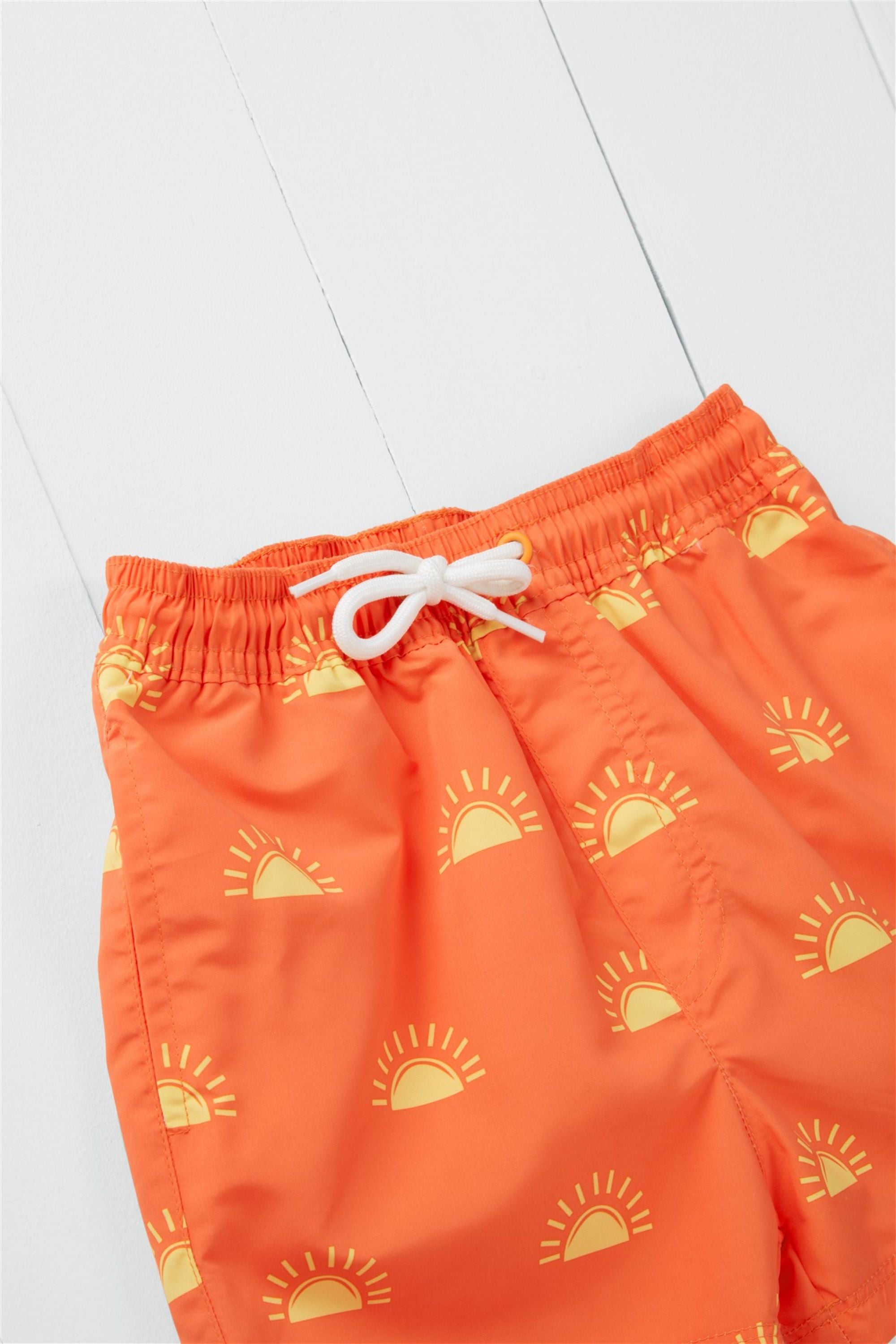 Sun Print Swim Shorts