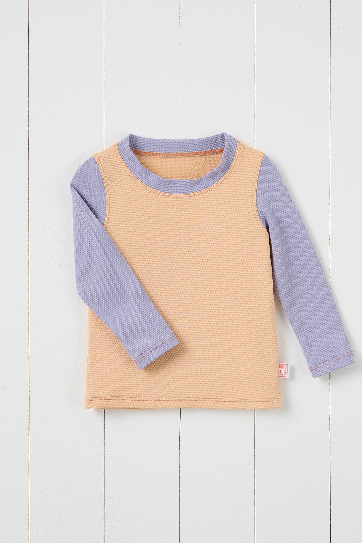 Peach Long Sleeve Rash Vest