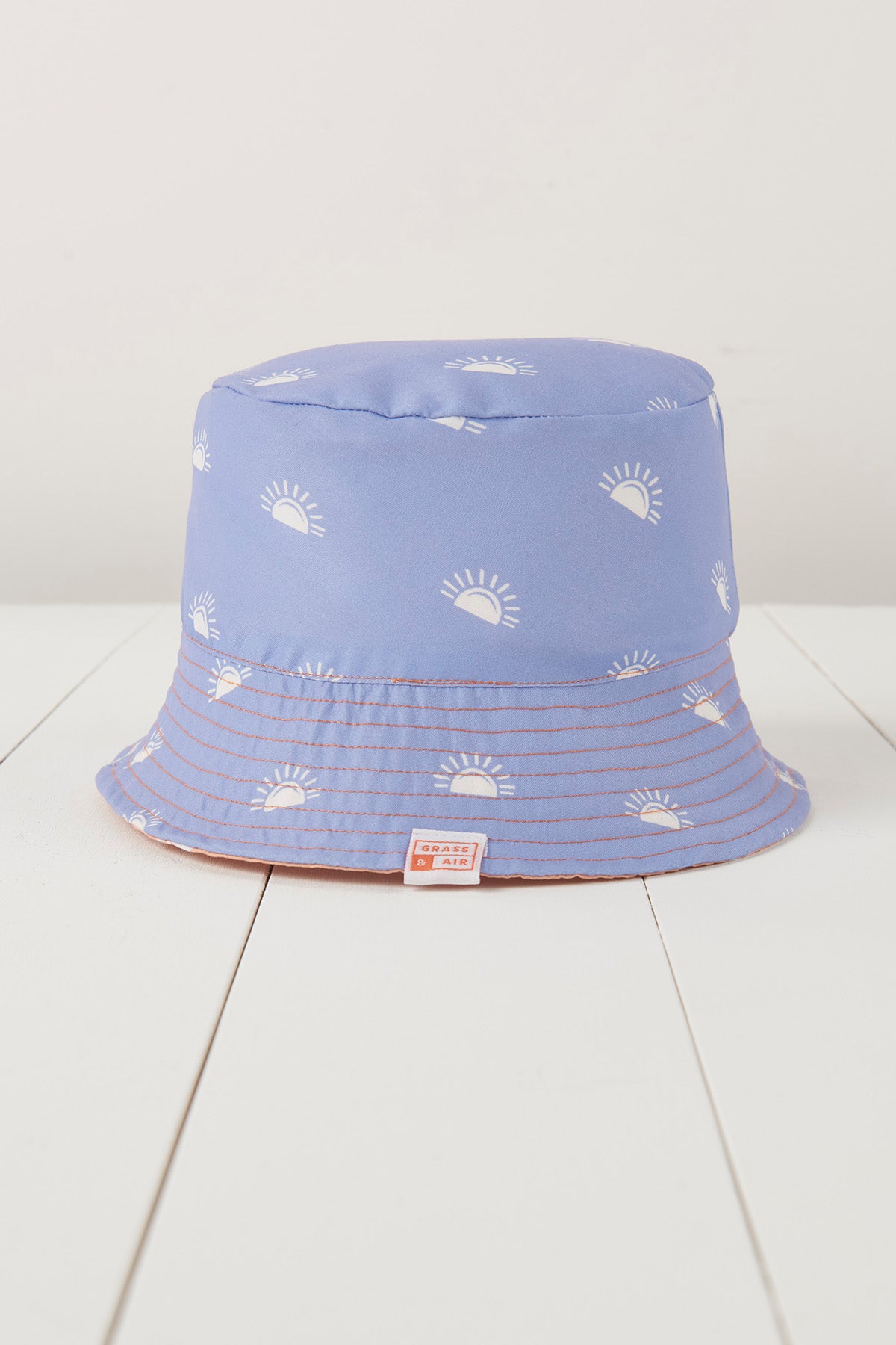 Lavender Printed Sun Hat