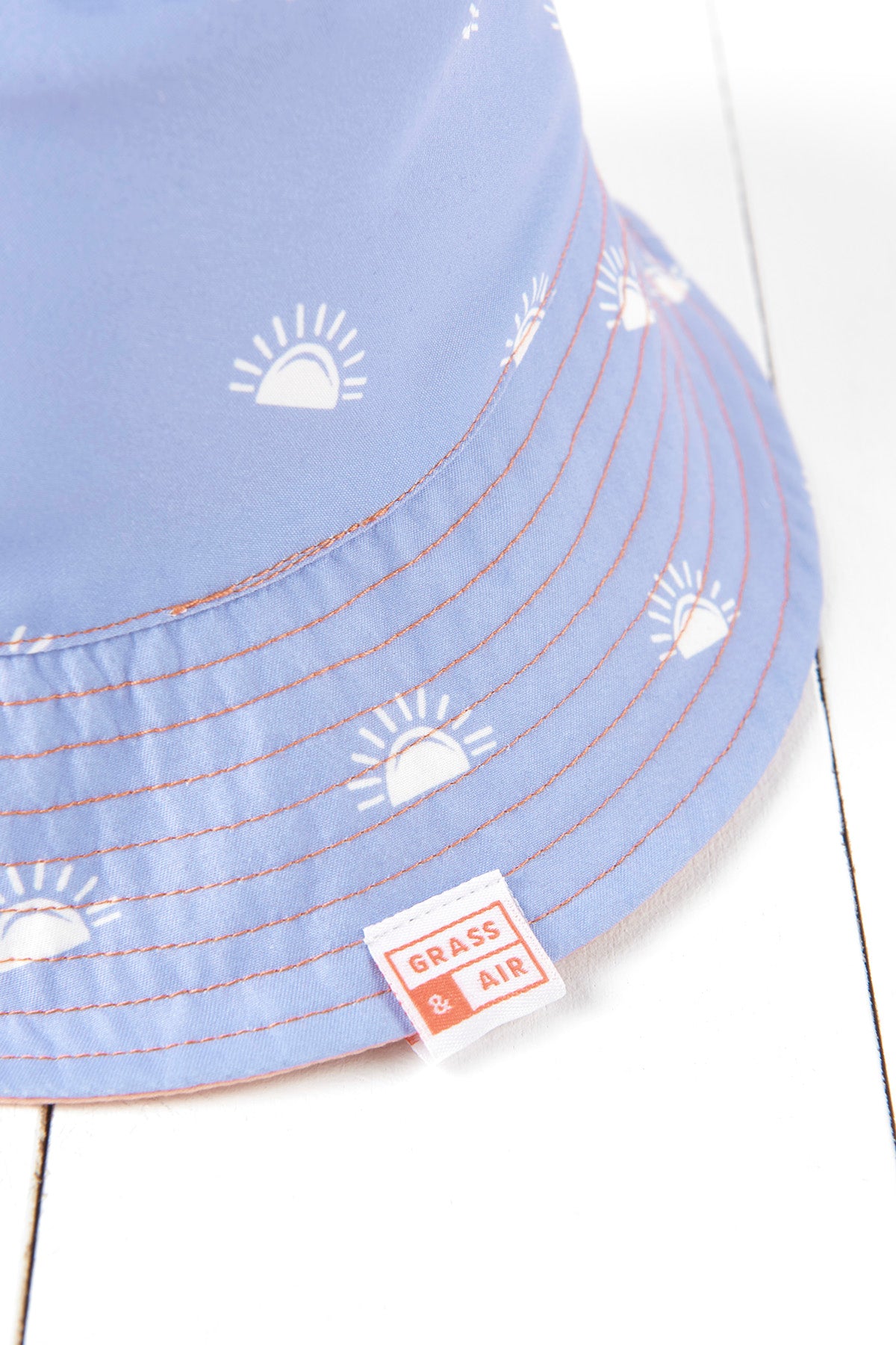 Lavender Printed Sun Hat