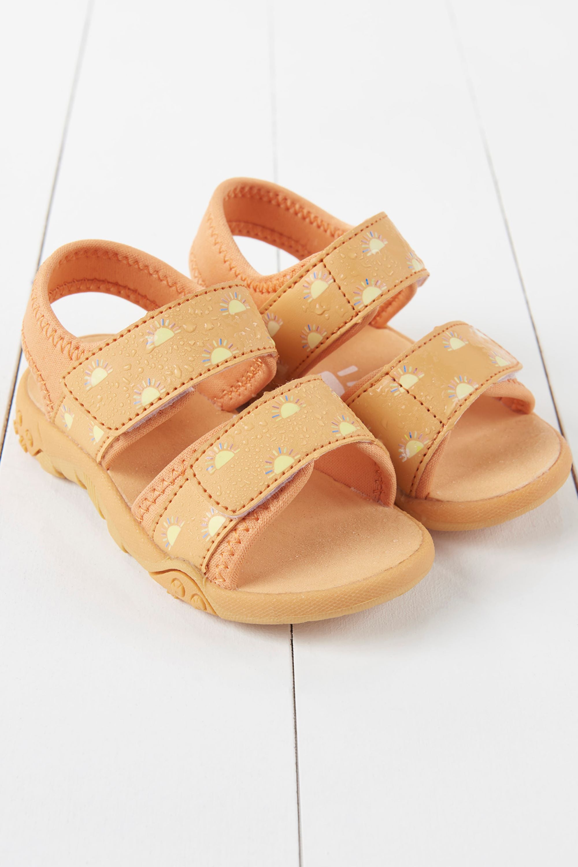 Peach Colour-Changing Sandals