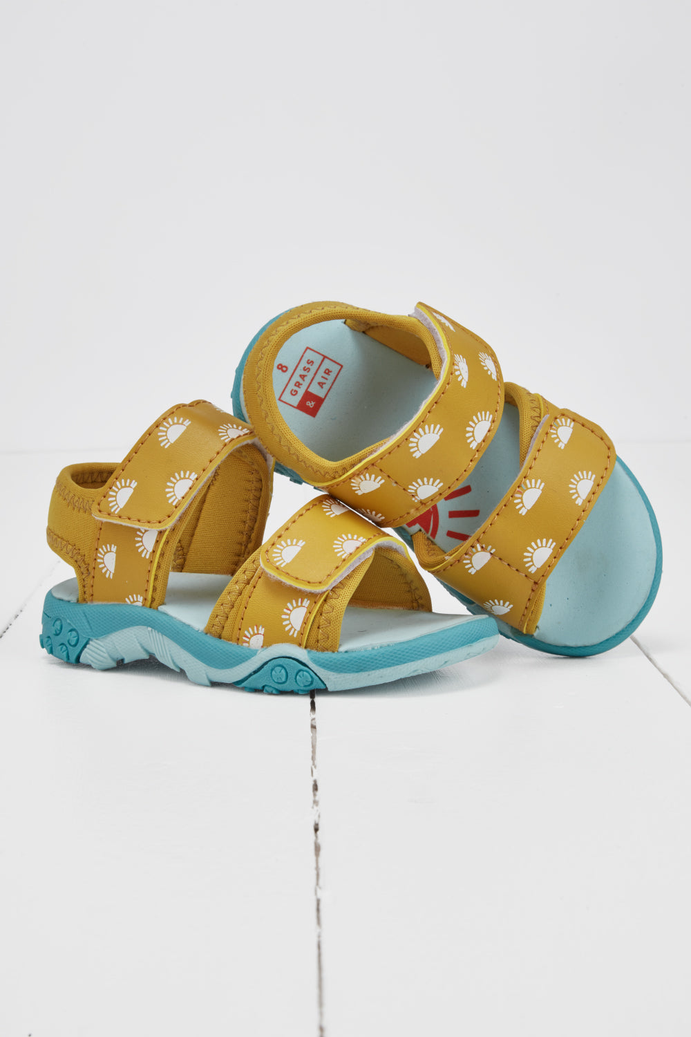Ochre Colour-Changing Sandals