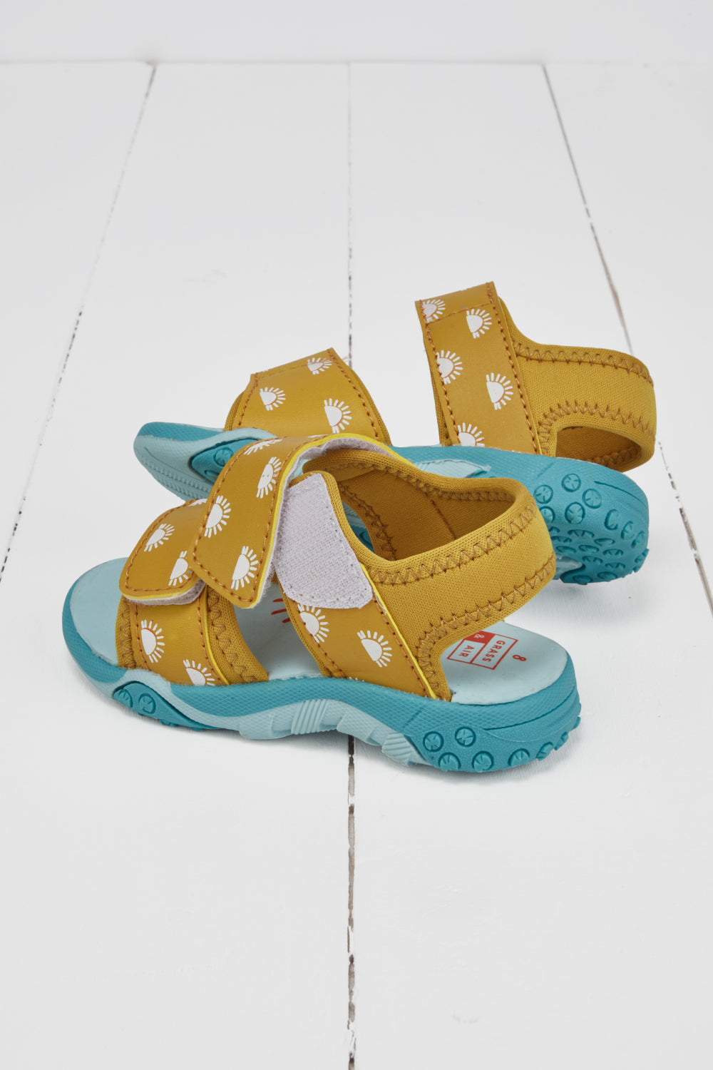Ochre Colour-Changing Sandals