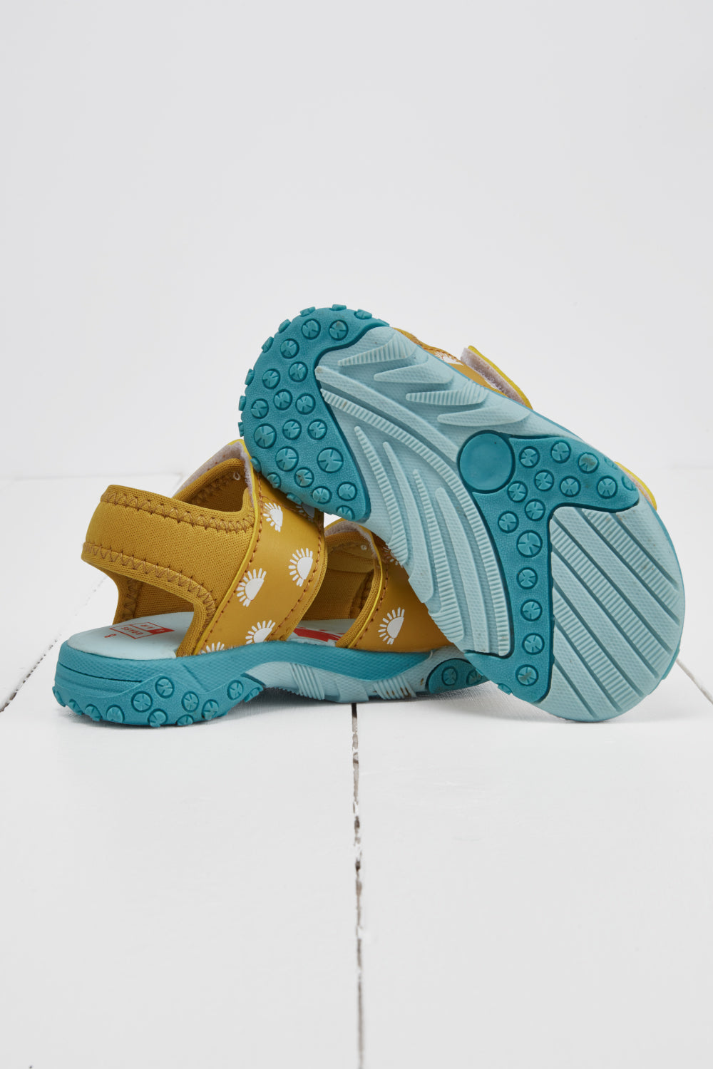 Ochre Colour-Changing Sandals