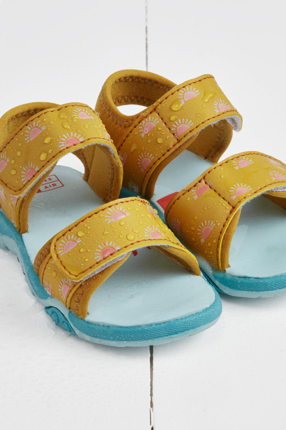 Ochre Colour-Changing Sandals