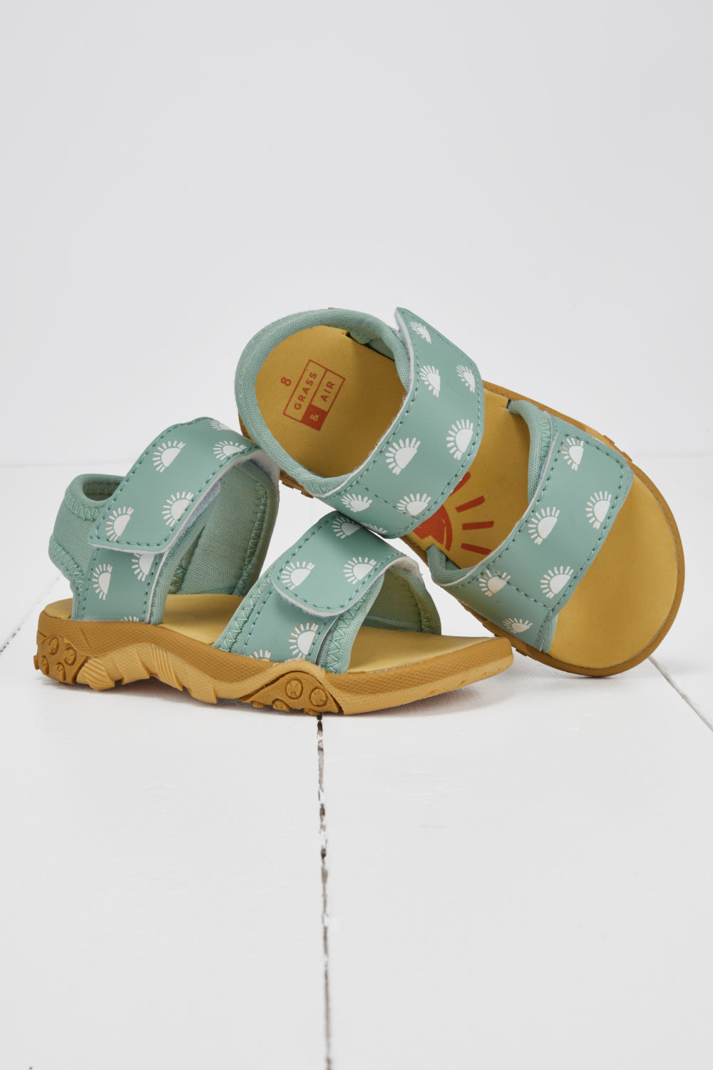 Kids Pistachio Colour-Changing Sandals