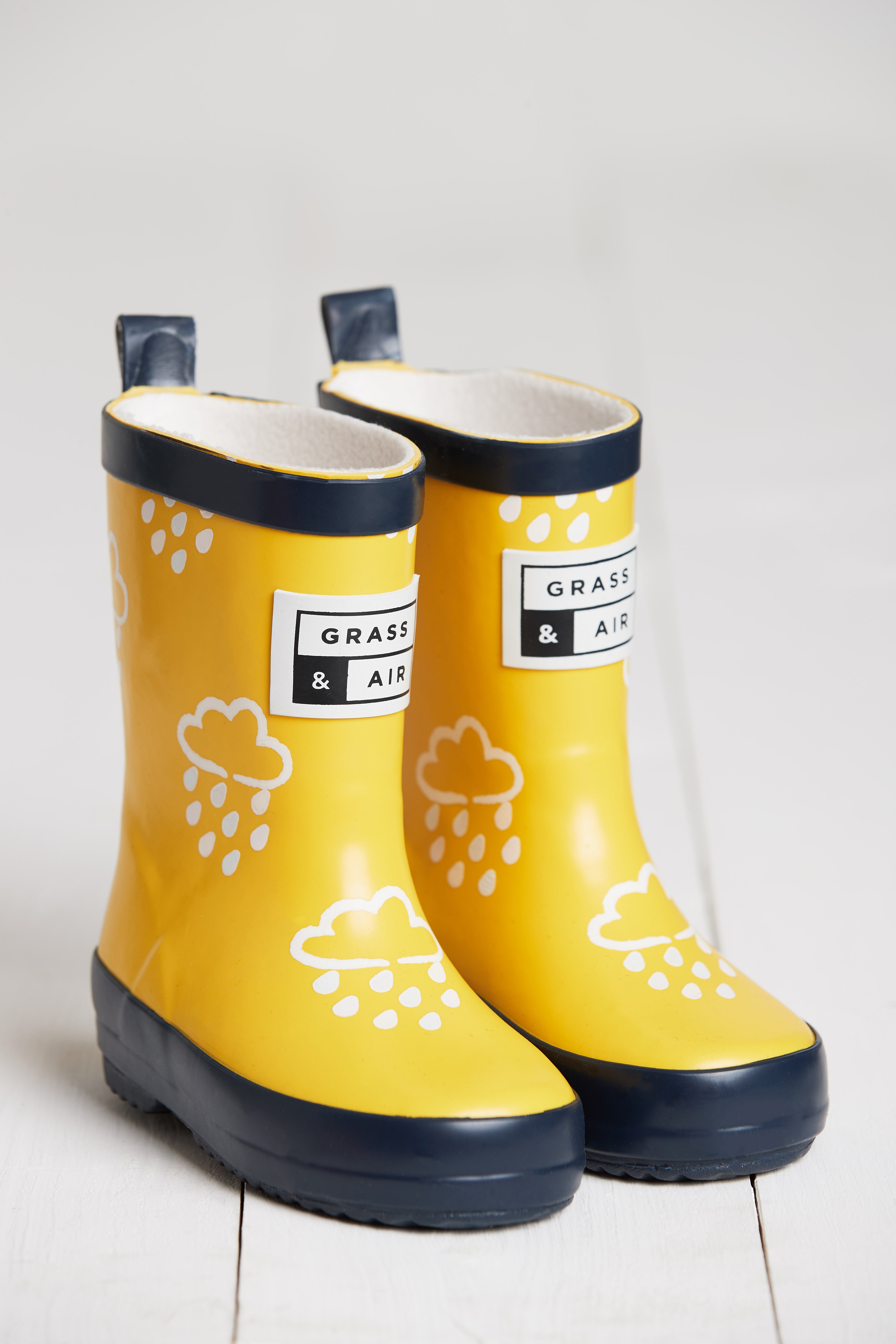 Kids Yellow Colour Changing Wellies