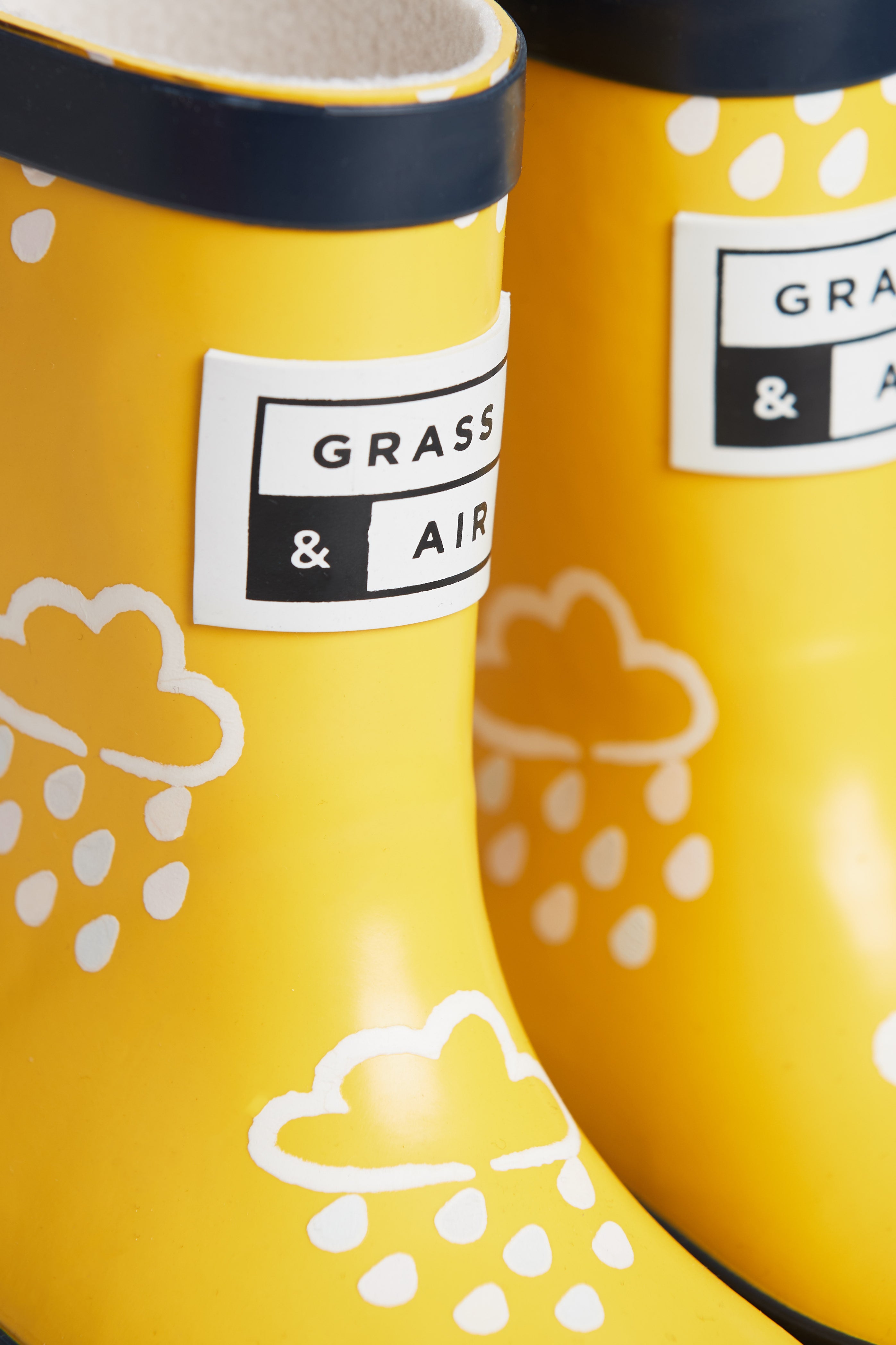 Kids Yellow Colour Changing Wellies