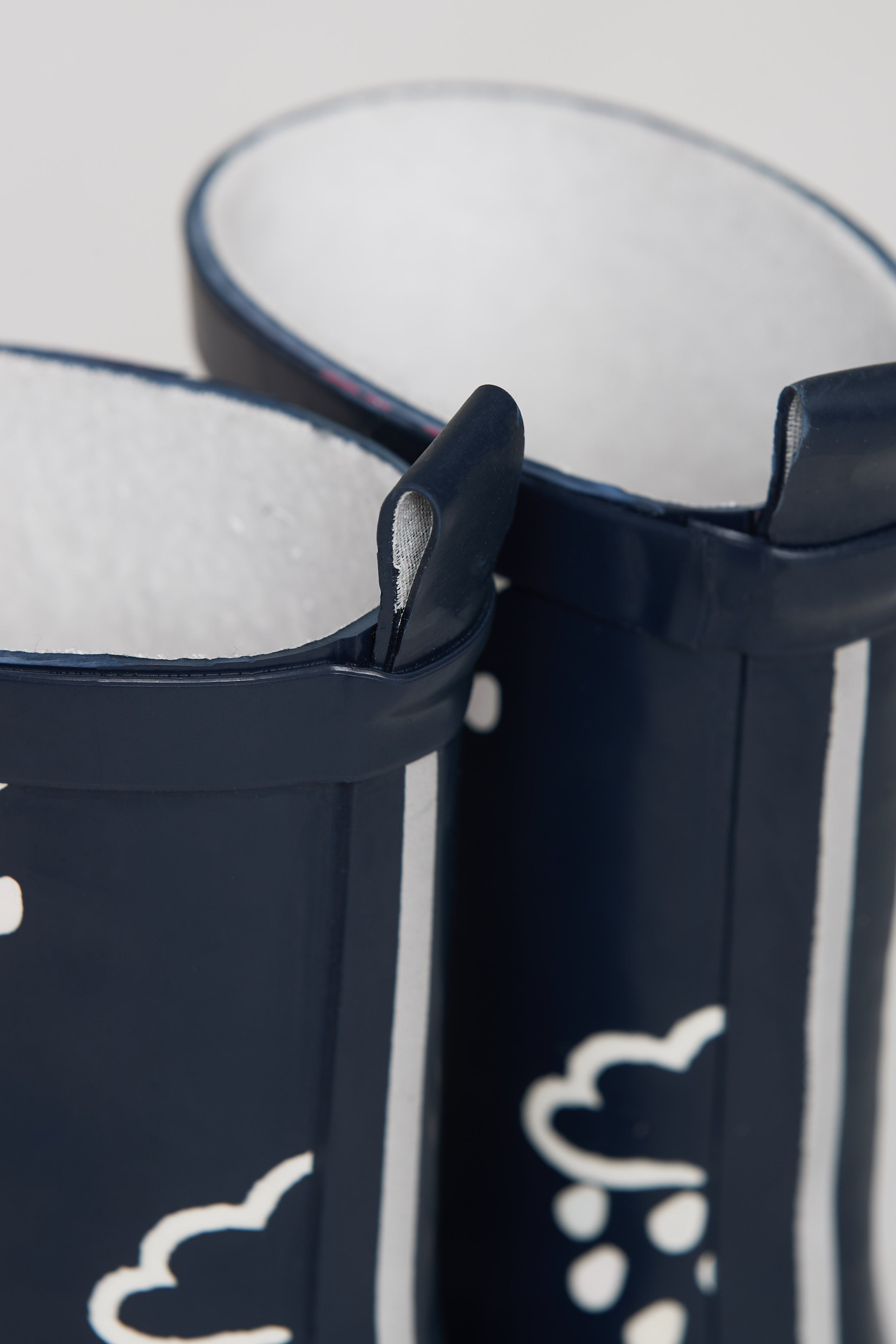 Navy Colour-Changing Kids Wellies