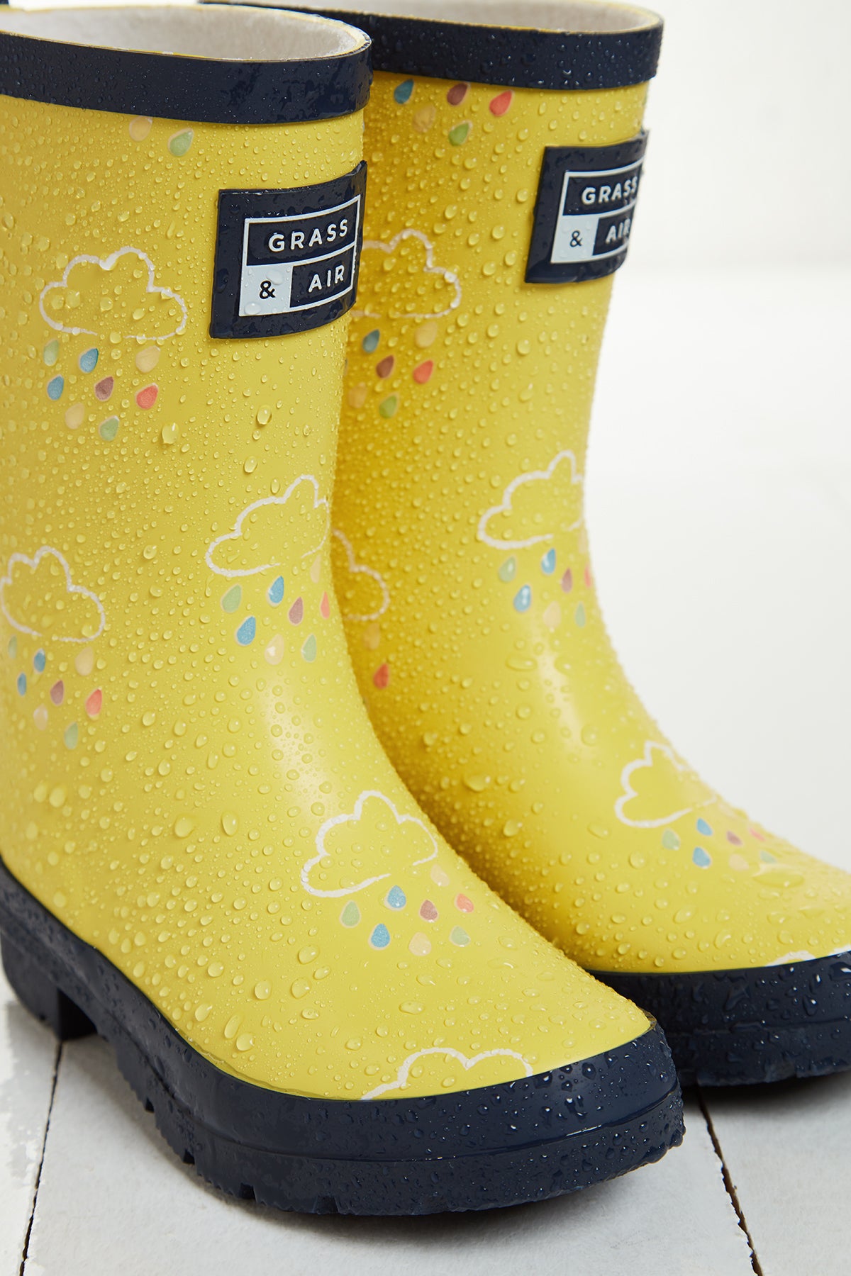 Older Kids Yellow Colour-Changing Wellies