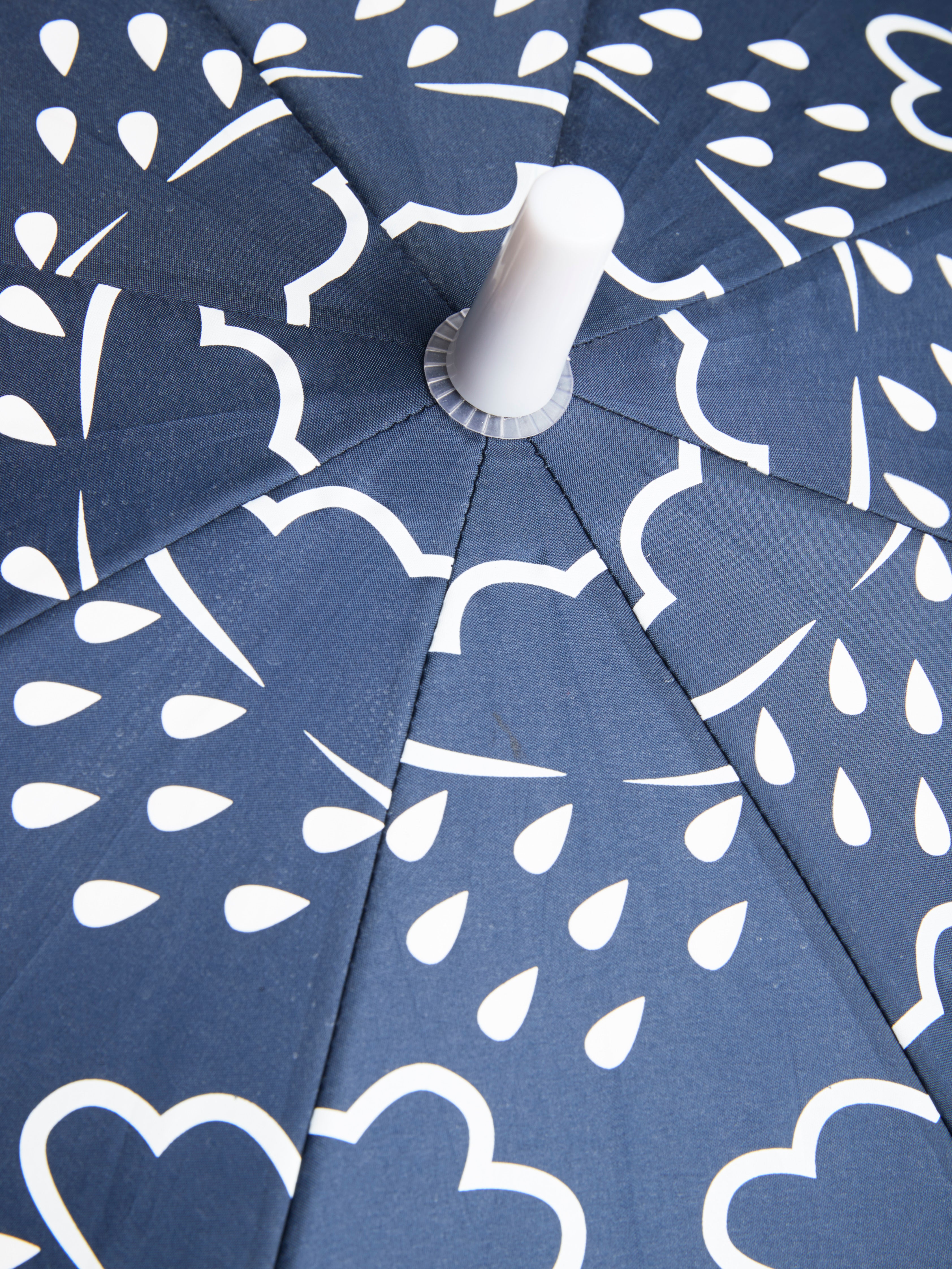 Little Kids Colour-Revealing Umbrella in Navy Blue