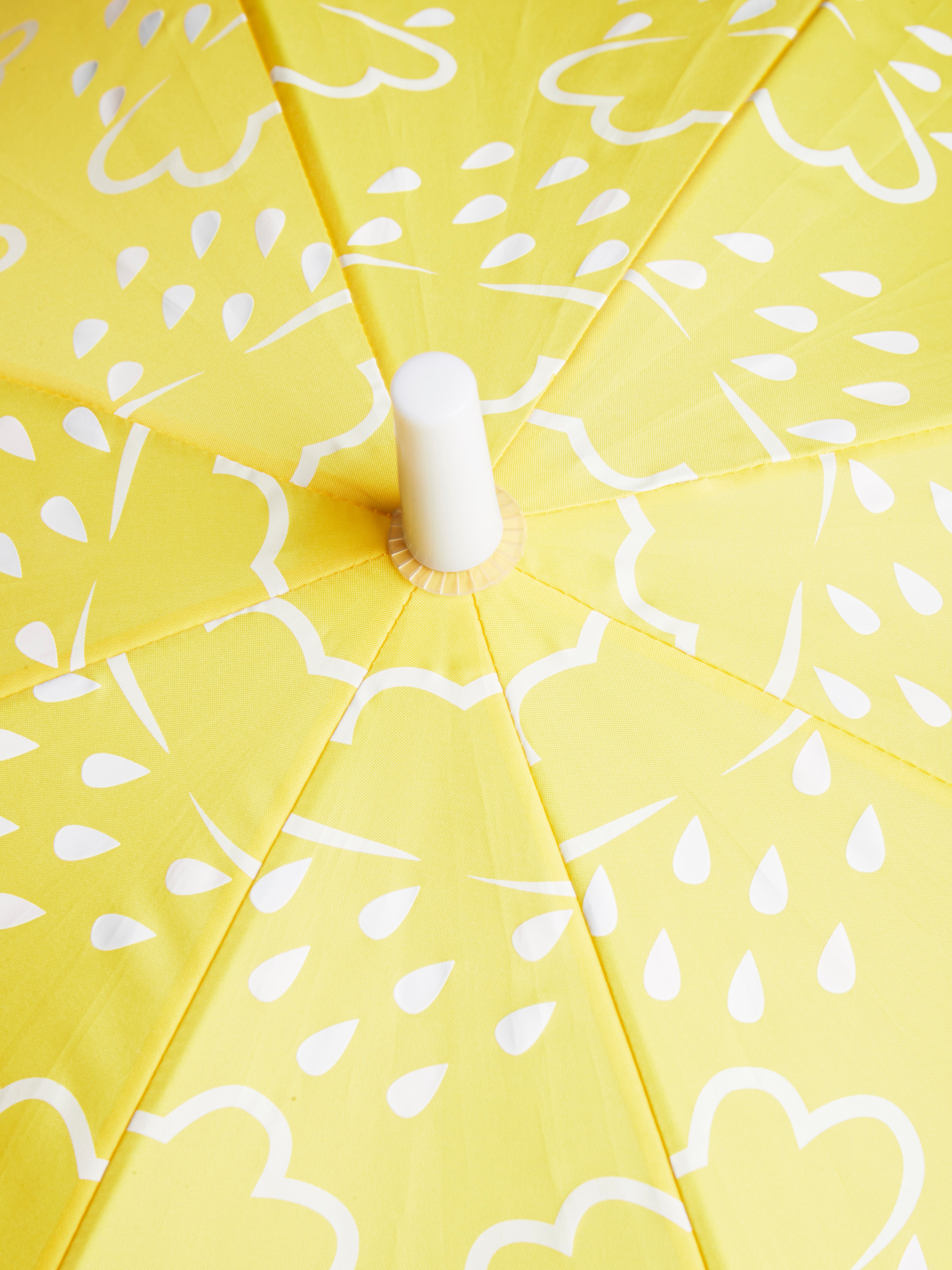 Little Kids Colour-Revealing Umbrella in Yellow