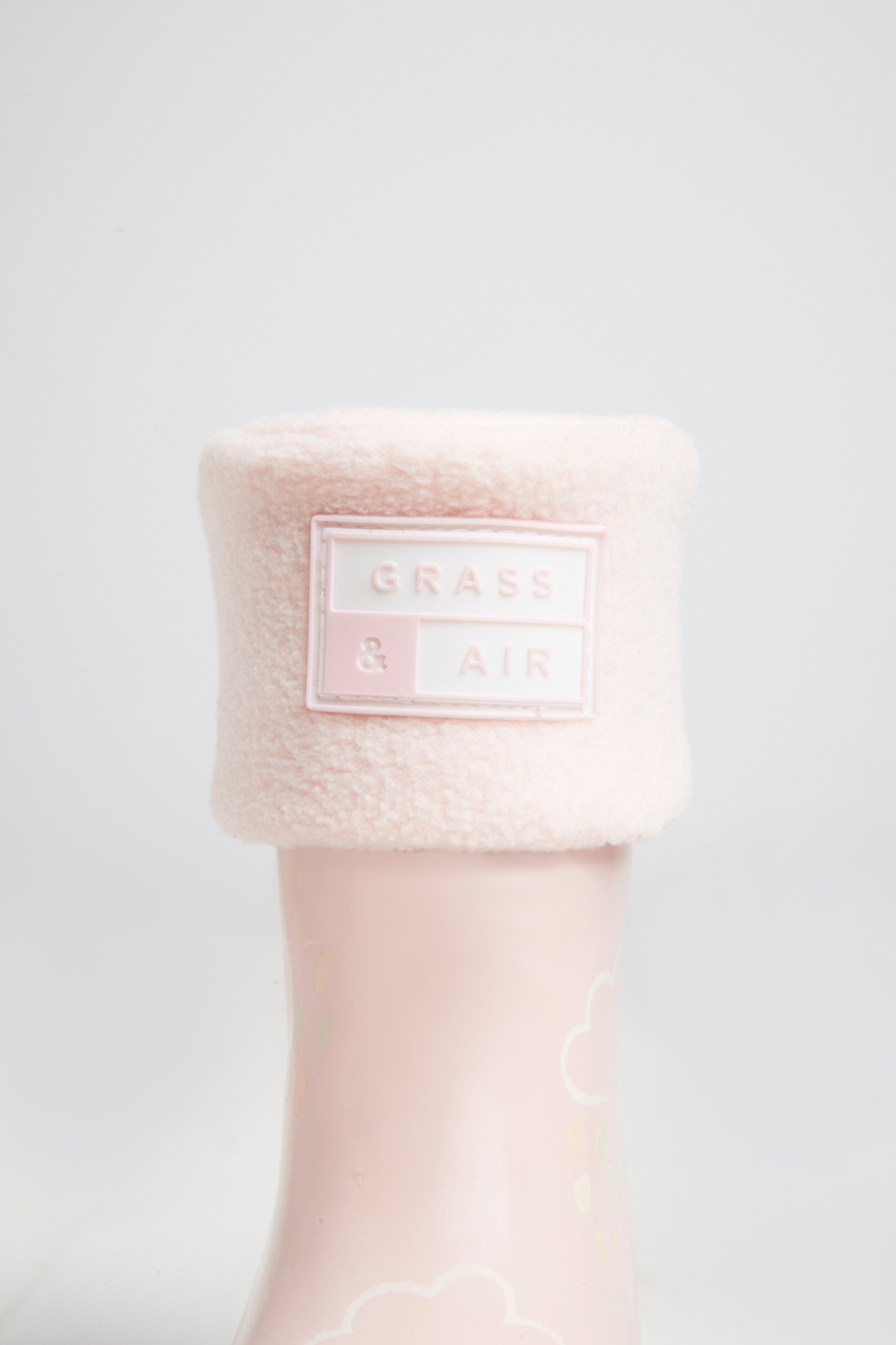 Baby Pink Kids Welly Socks