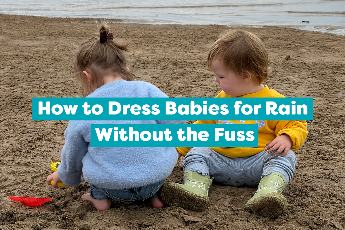 How to Dress Babies for Rain Without the Fuss