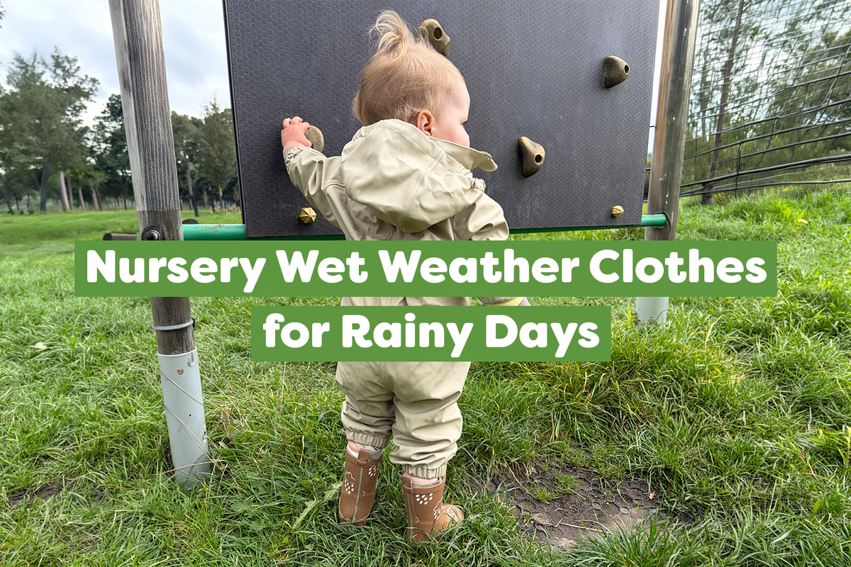 Nursery Wet Weather Clothes for Rainy Days