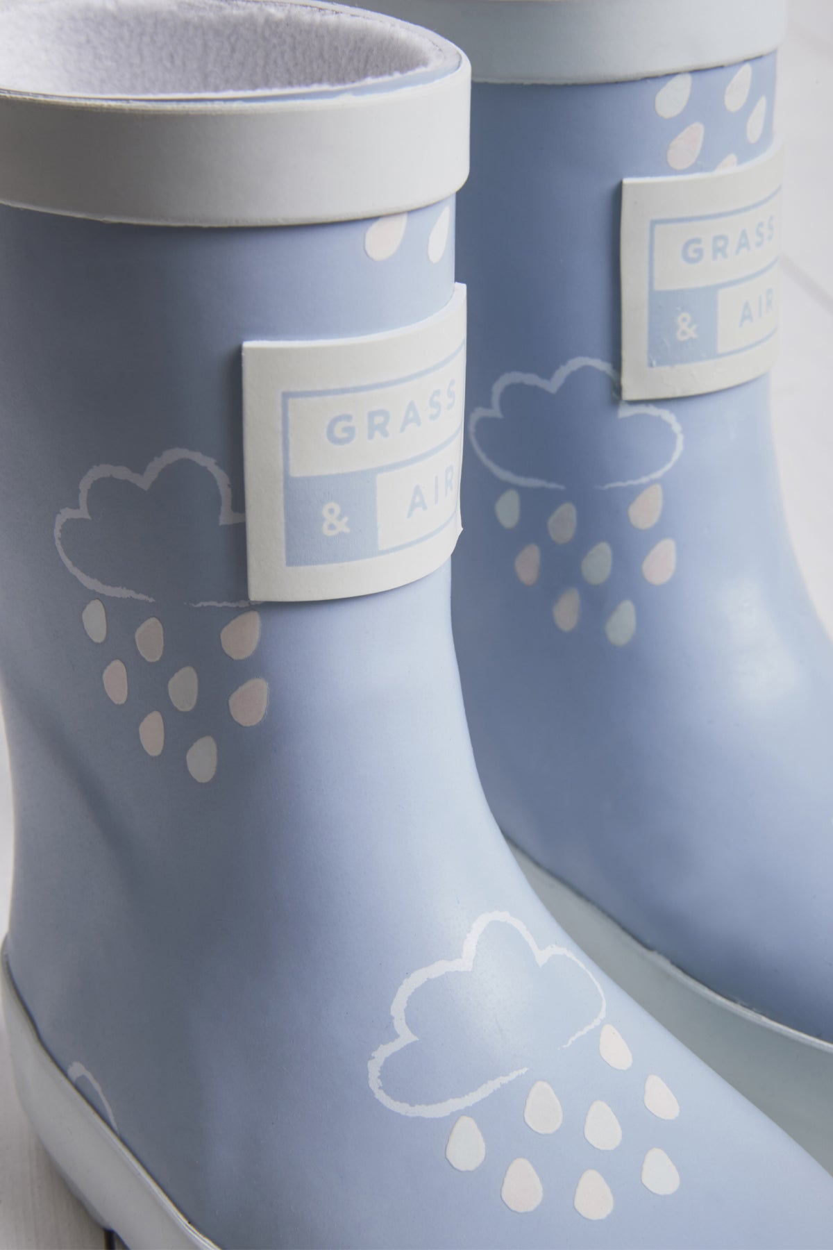 Kids Baby Blue Colour-Revealing Wellies