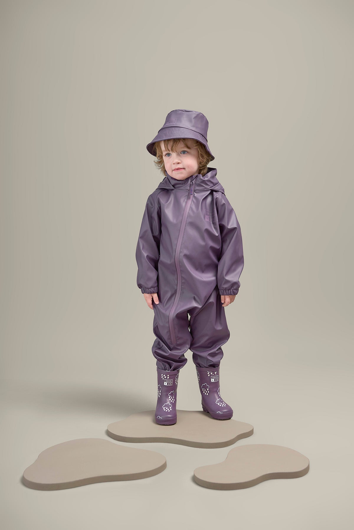 Amethyst Purple Puddlesuit