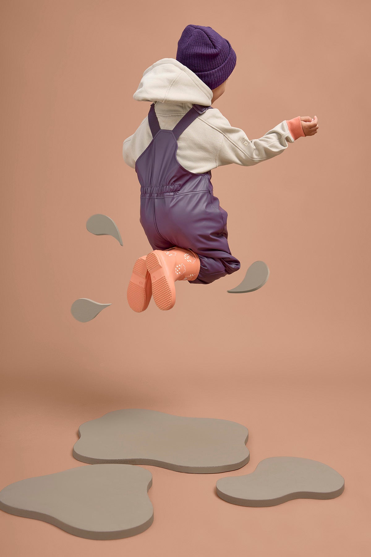 Amethyst Purple Waterproof Dungarees