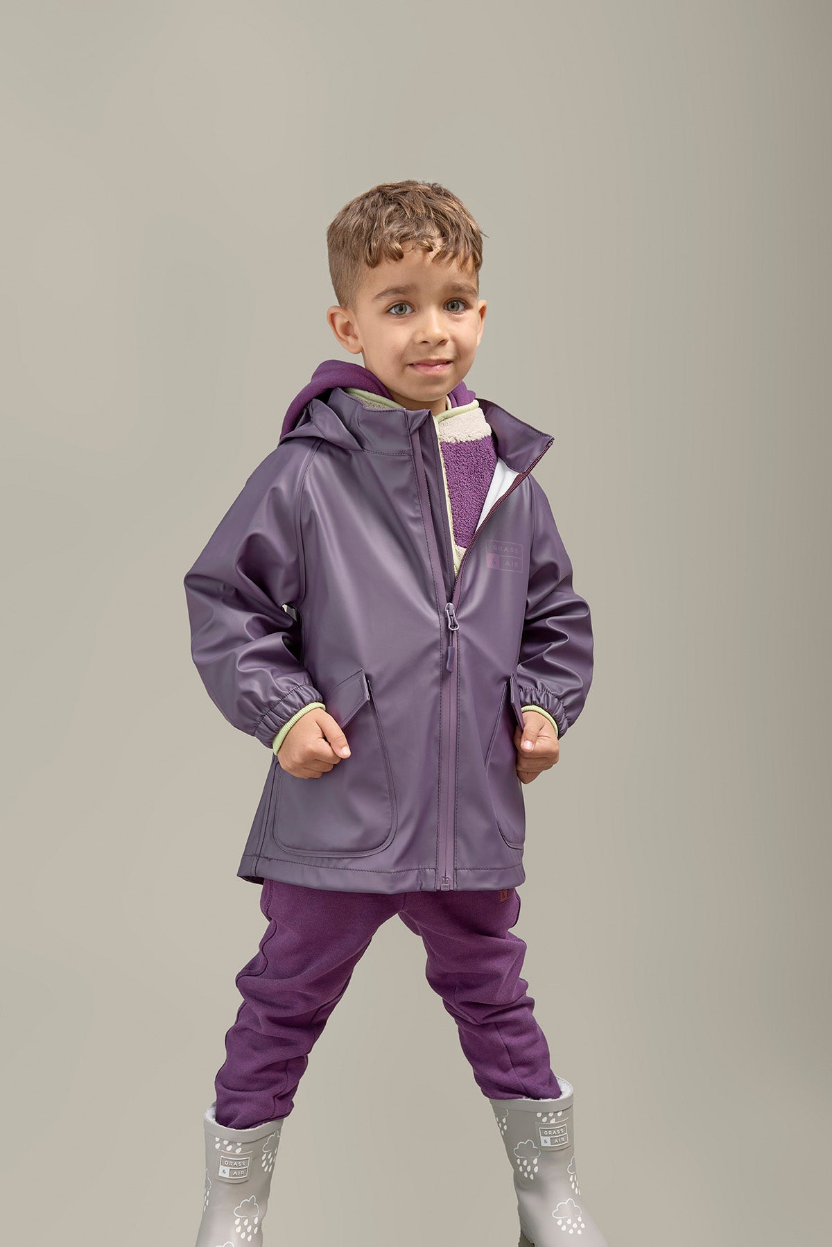 Amethyst Purple Rainster Jacket
