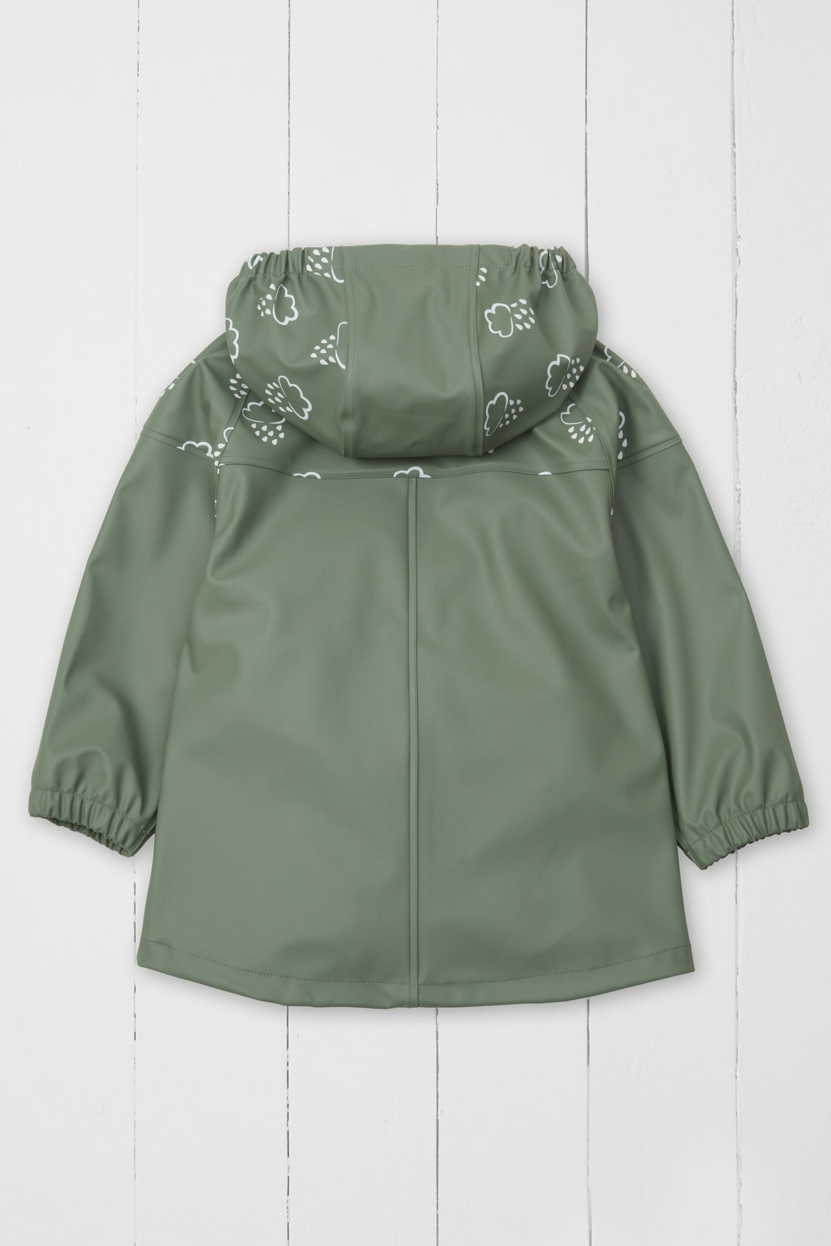 Khaki Colour-Changing Rain Jacket