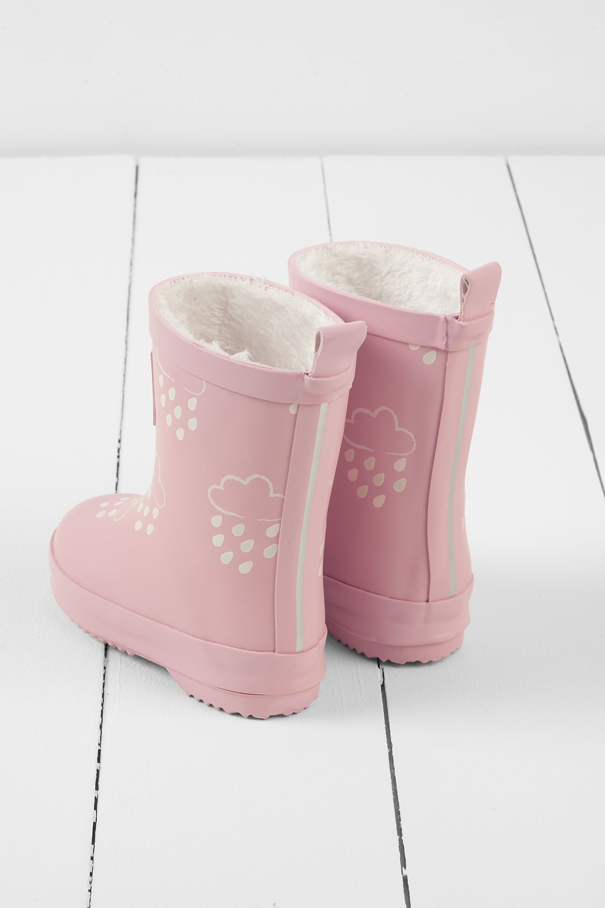 Baby Pink Colour-Changing Kids Wellies