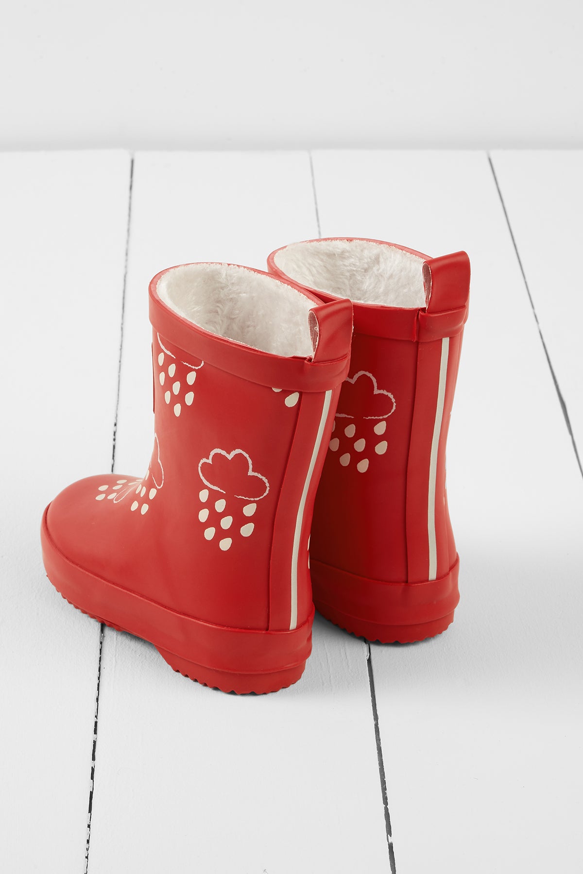 Ruby Red Colour-Changing Kids Wellies