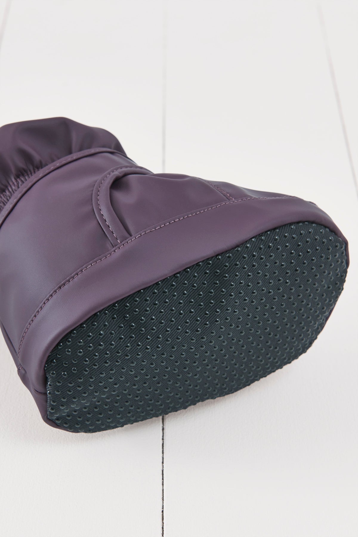 Amethyst Purple PU Showerproof Bootie