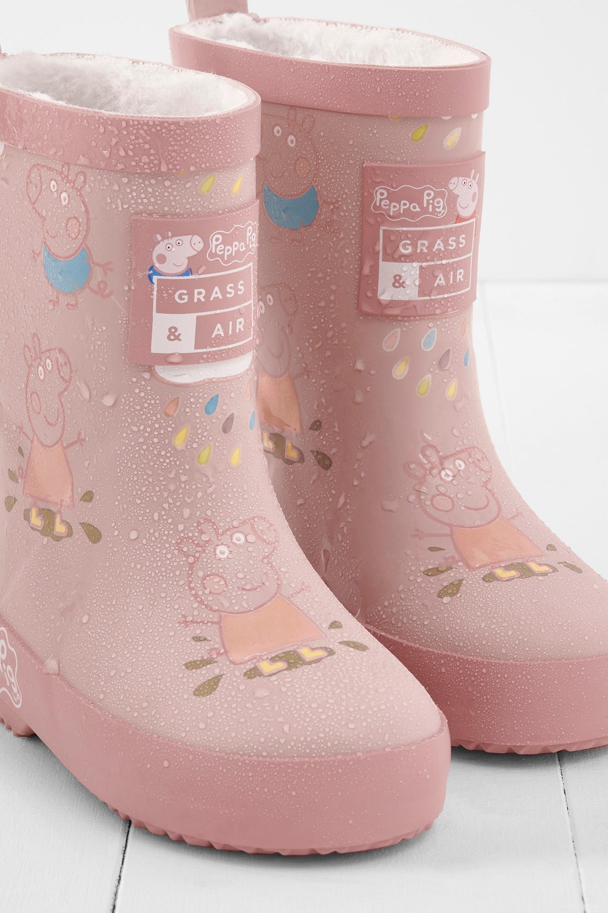 Kids' Peppa Pig Pink Colour-Changing Wellies