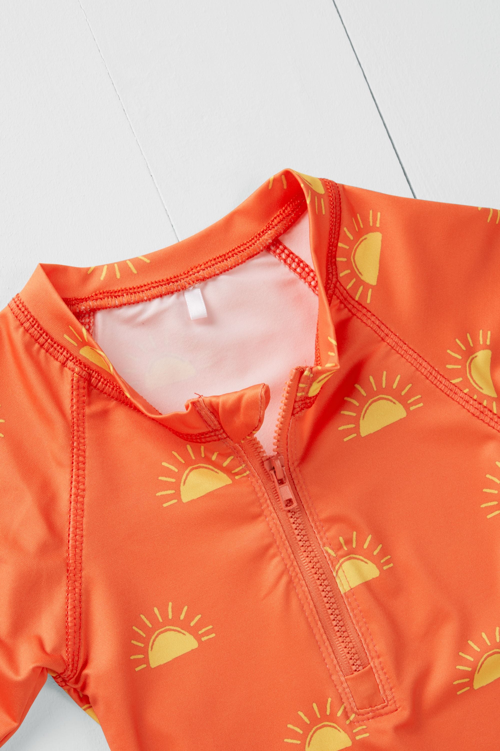 Sun Print Kids Long Sleeve Swimsuit