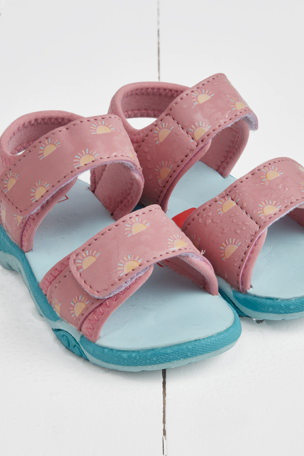 Rose Colour-Changing Sandals