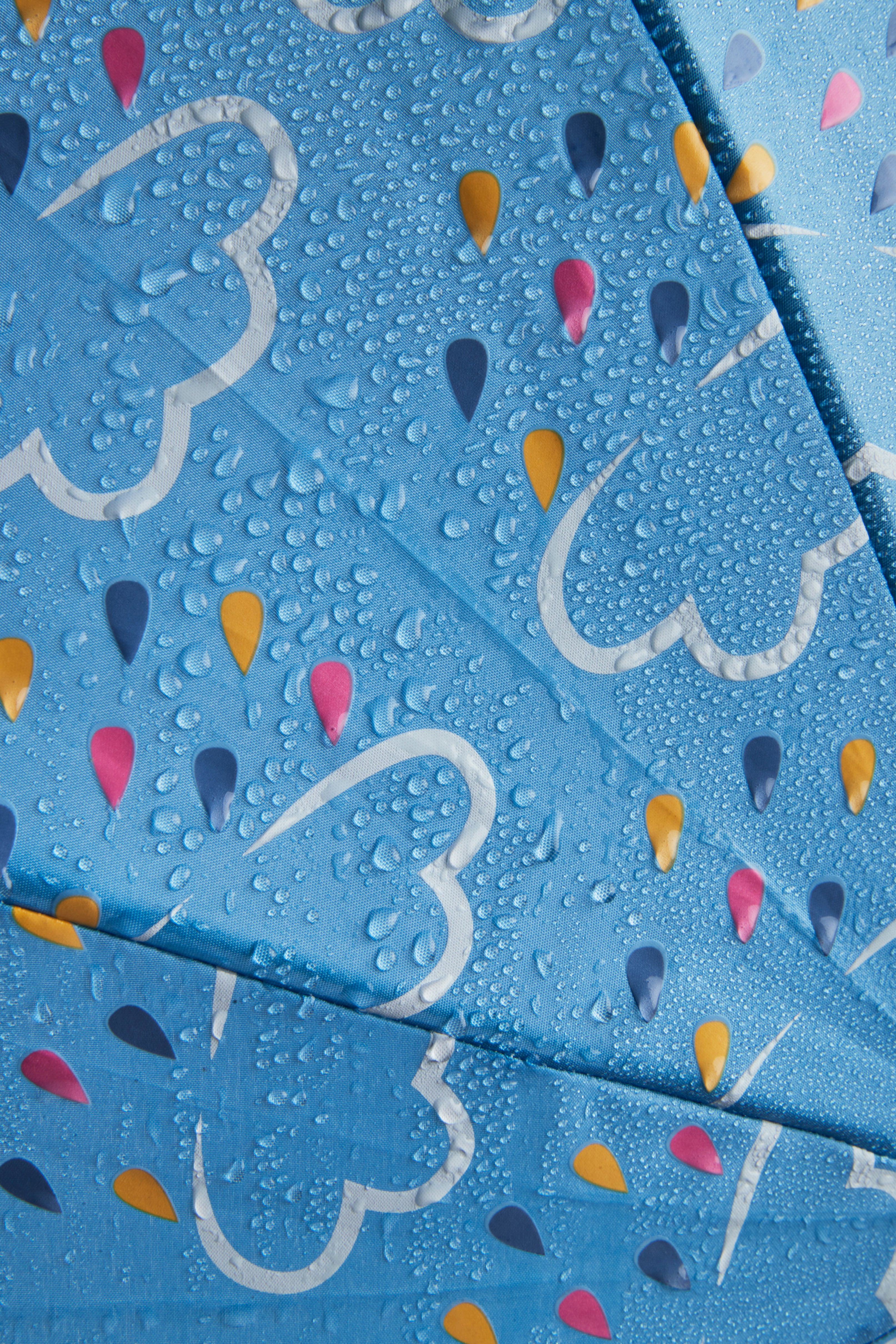 Little Kids Colour-Revealing Umbrella in Baby Blue